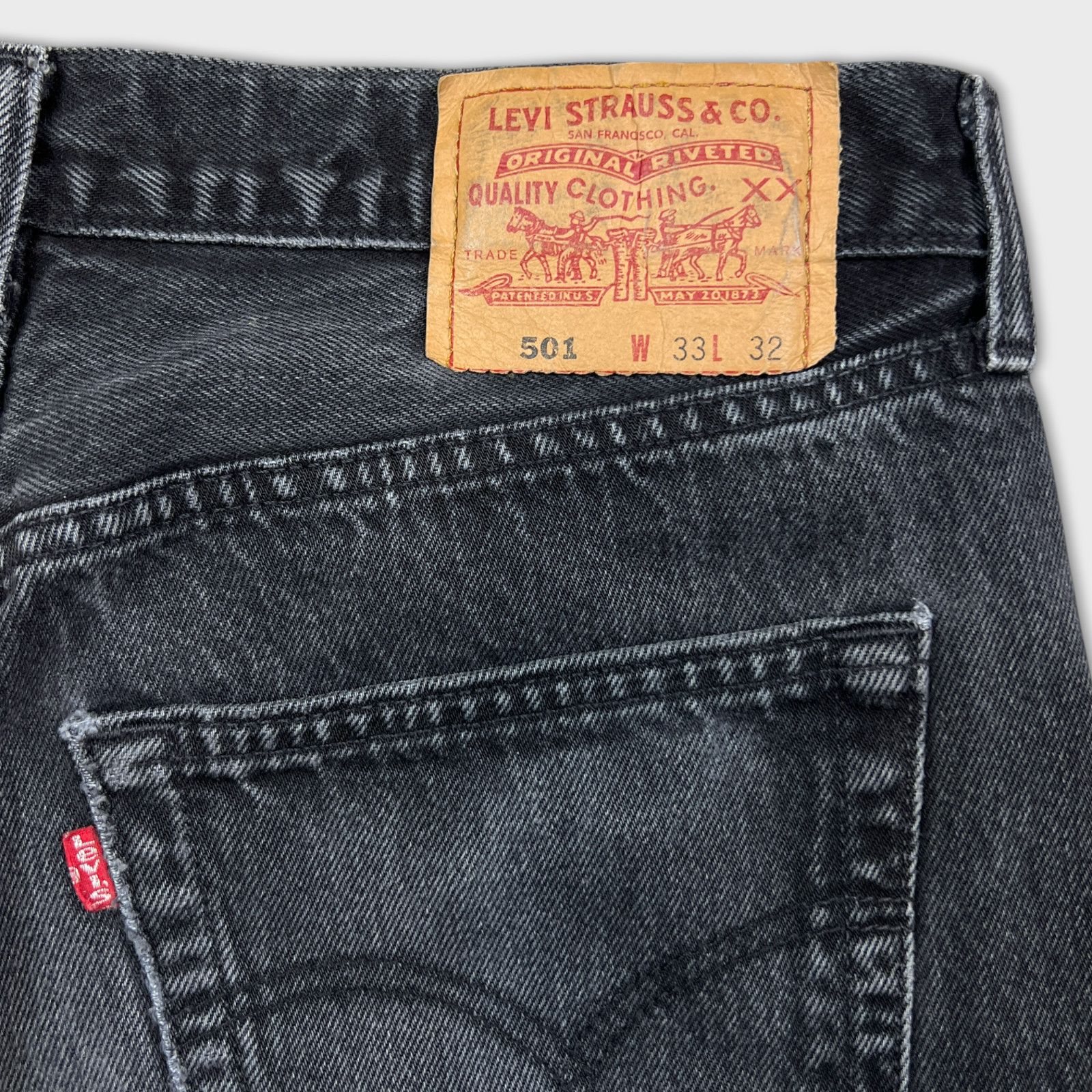 Levi's Vintage Levi's 501 Jeans 32x29 Straight Faded 90s Denim Pant Size US 32 / EU 48 - 7 Thumbnail