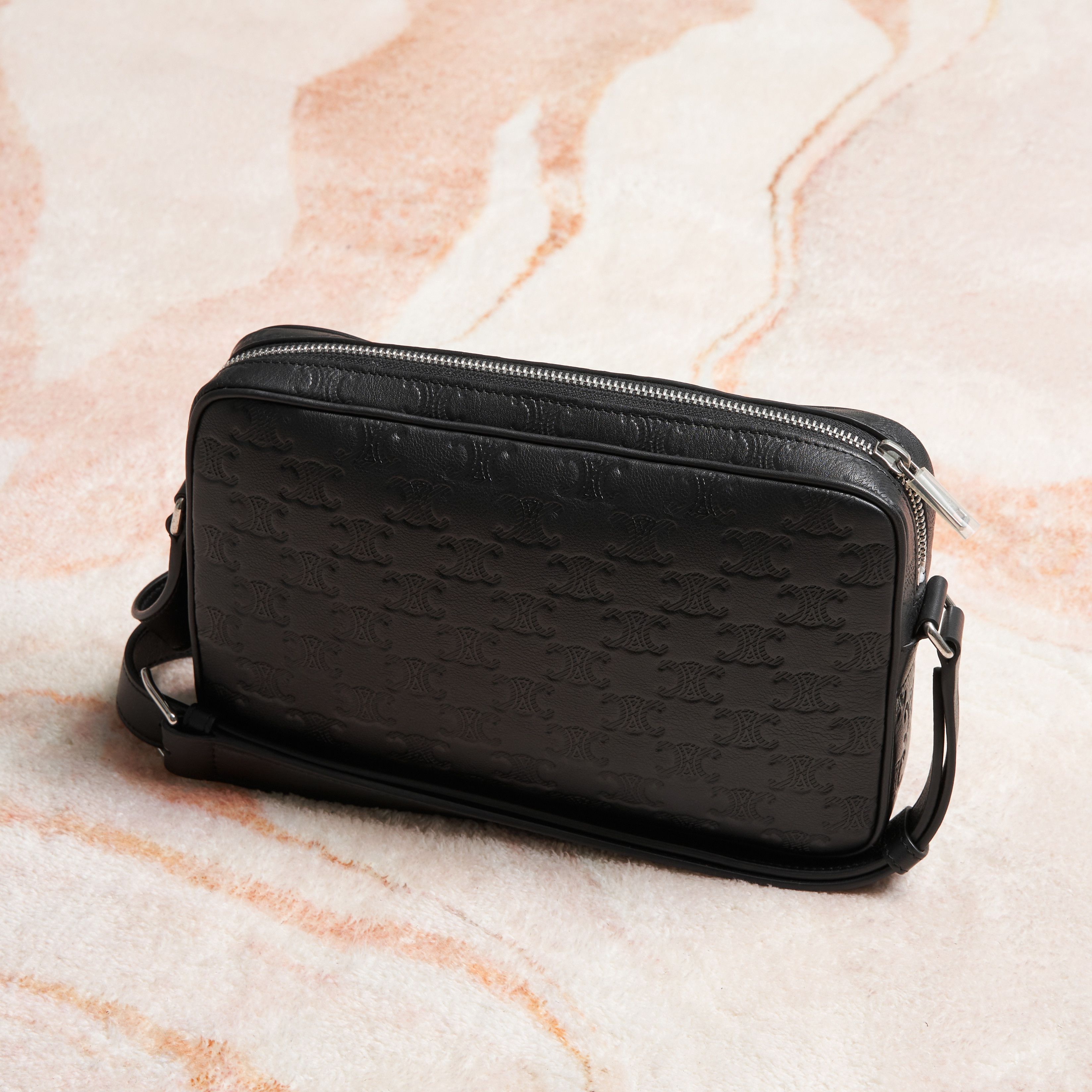 Celine CELINE Medium Messenger In Calfskin With Triomphe Embossed Size ONE SIZE - 5 Thumbnail