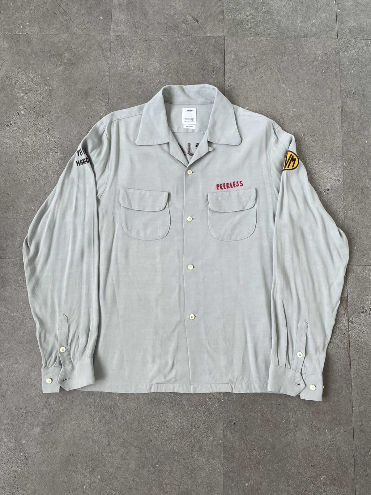 Visvim Visvim Keesey G.S. Shirt Ls I.Q.W.T. 24SS Size US L / EU 52-54 / 3 - 1 Thumbnail