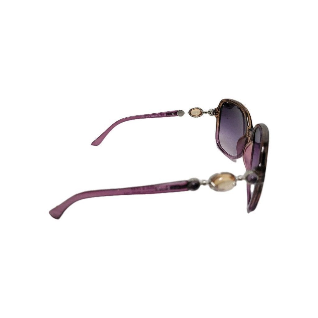 Versace VERSACE Rhinestone Adult Unisex Sunglass Eyewear Pink Frame Size ONE SIZE - 7 Thumbnail