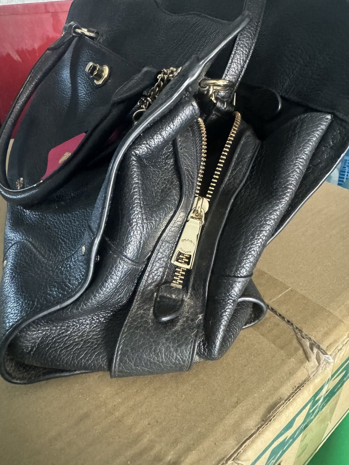 Coach × Designer Coach HandBag Full Leather Size ONE SIZE - 17 Thumbnail