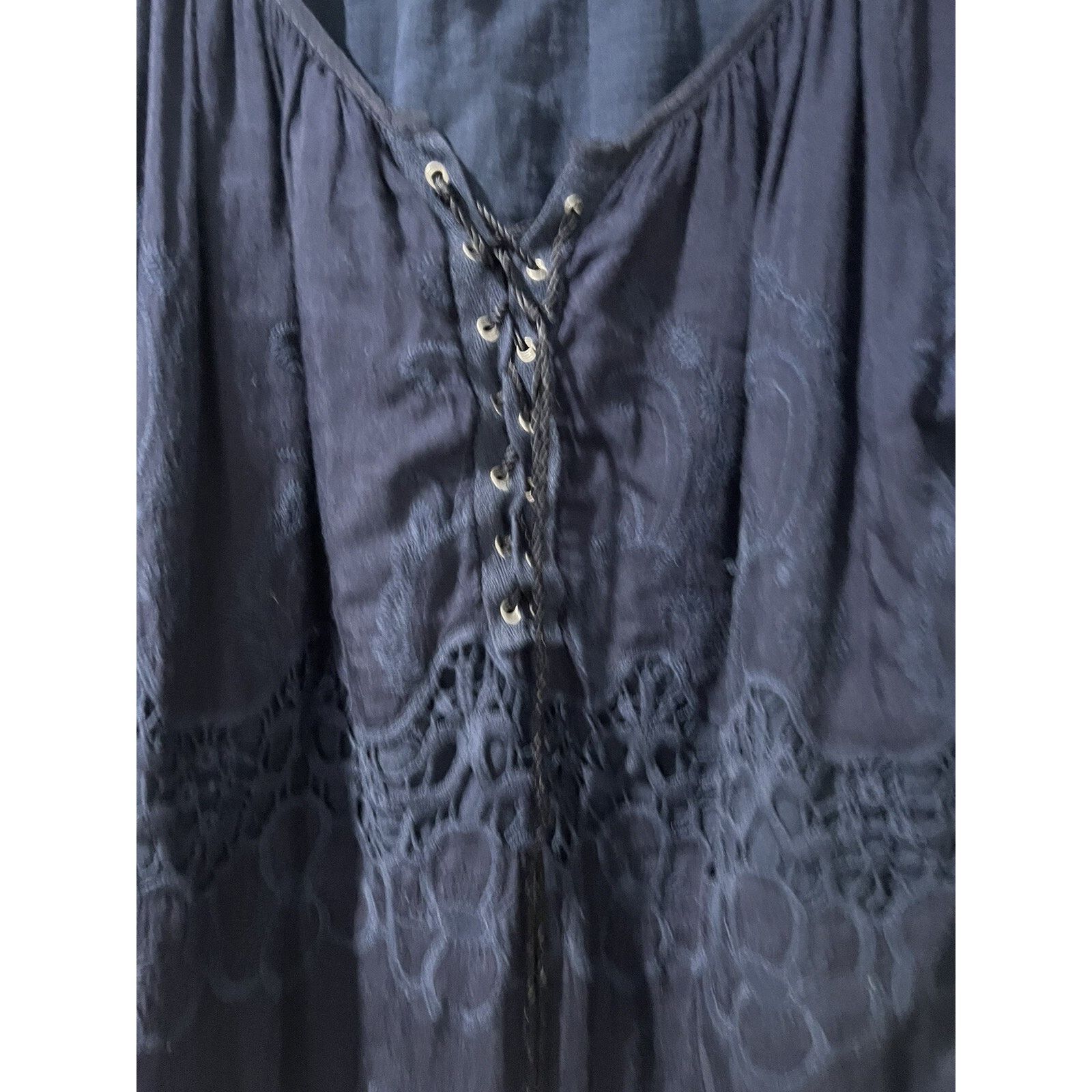 & Other Stories Tempo Paris Embroidered M Front Blouse Dolman Boho A003255 Size M / US 6-8 / IT 42-44 - 4 Thumbnail