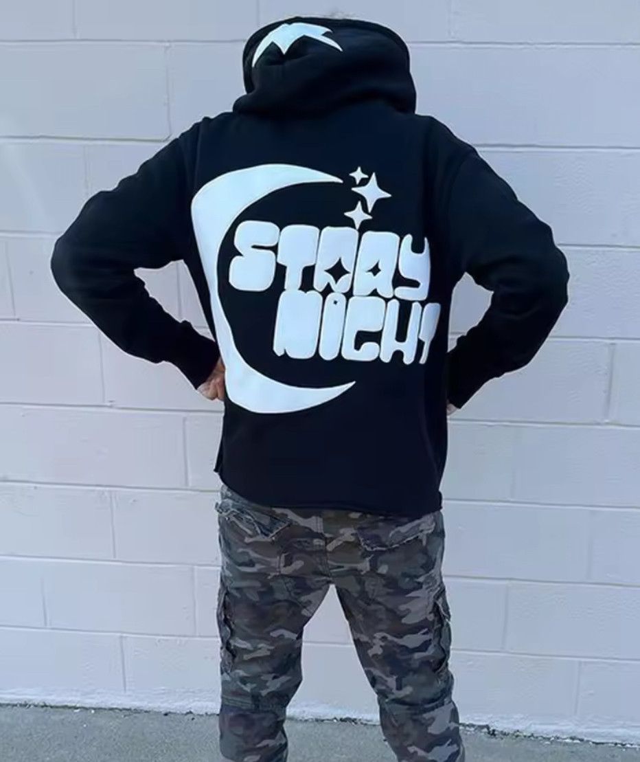 Other Retro Gothic Y2K Star Moon Jacquard Fashion Hoodies Size US S / EU 44-46 / 1 - 3 Thumbnail
