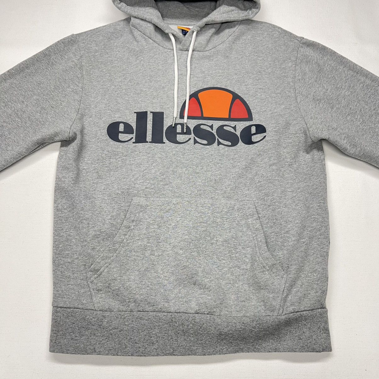 Ellesse Ellesse Hoodie Sweatshirt Grey Logo Sweater Pullover Y2K Size US M / EU 48-50 / 2 - 2 Thumbnail