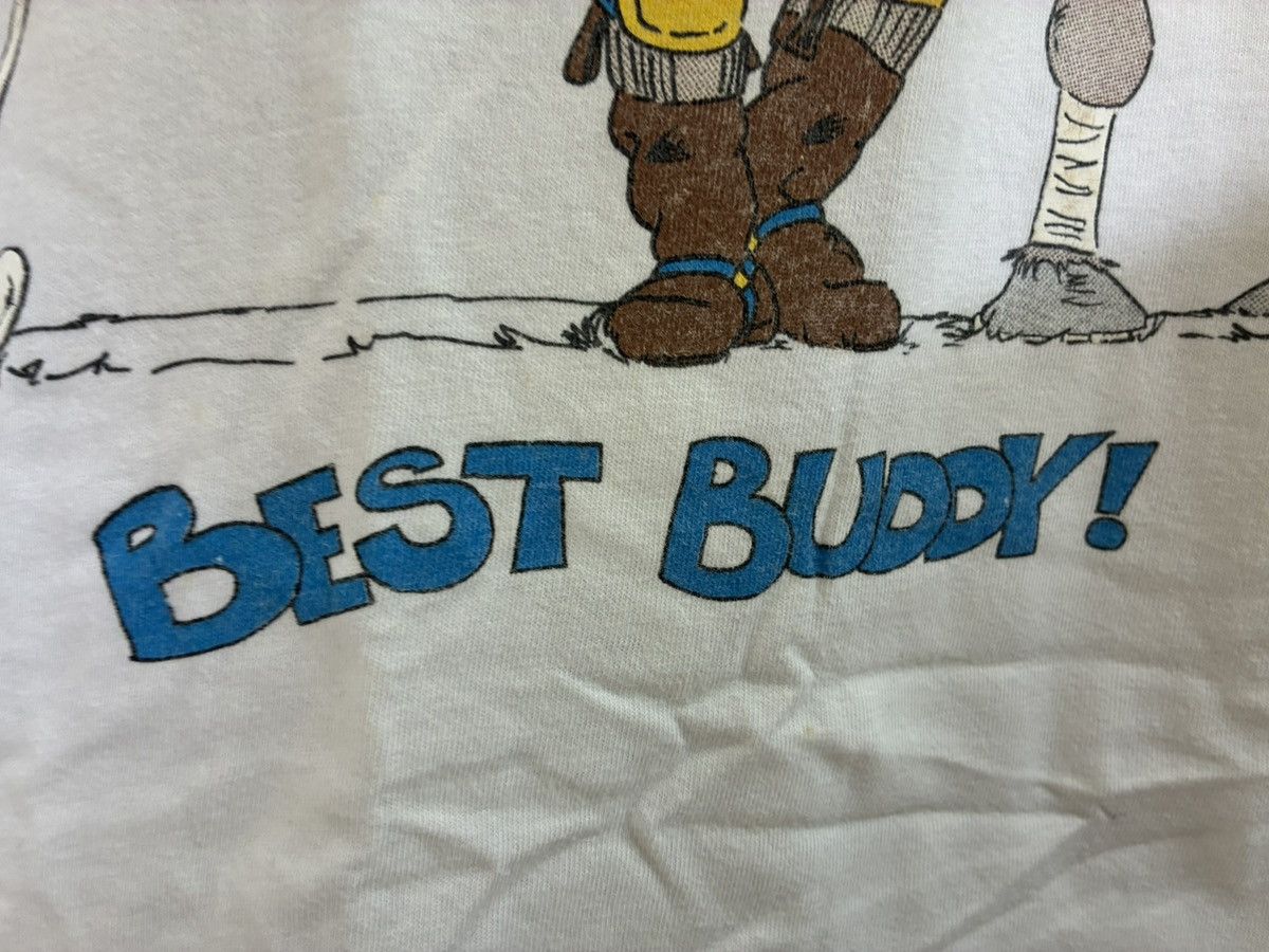Vintage Vintage 90s Polo Club Best Buddy! t shirt Size US L / EU 52-54 / 3 - 7 Thumbnail
