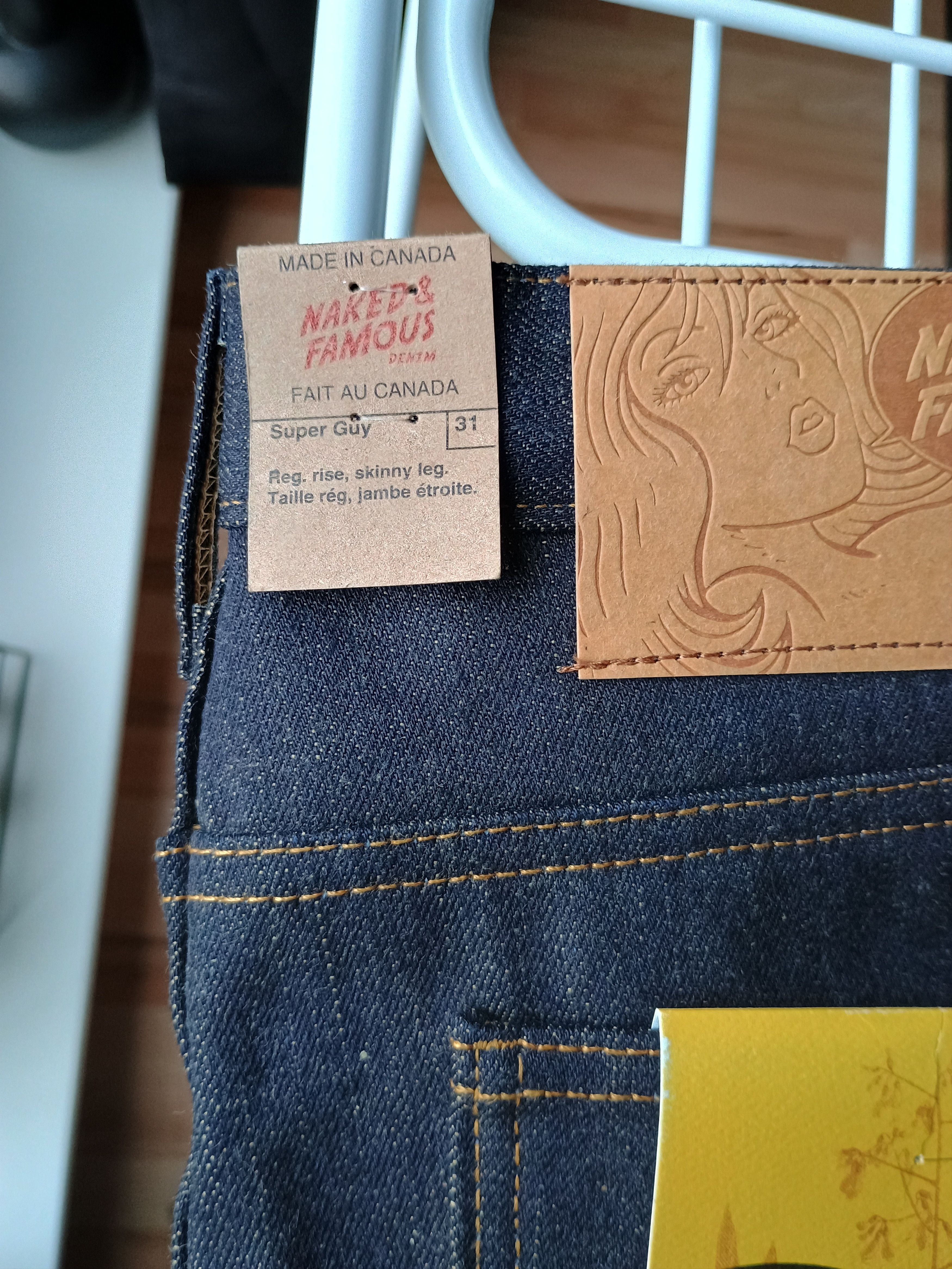 Naked & Famous Super Guy - Pagoda Dyed Selvedge Size US 31 - 5 Thumbnail