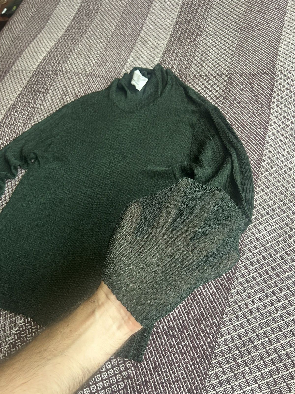Samsoe Samsoe Samsoe Samsoe Long Sleeve Mesh Top Unisex Y2K Avantgarde XL Size M / US 6-8 / IT 42-44 - 5 Thumbnail
