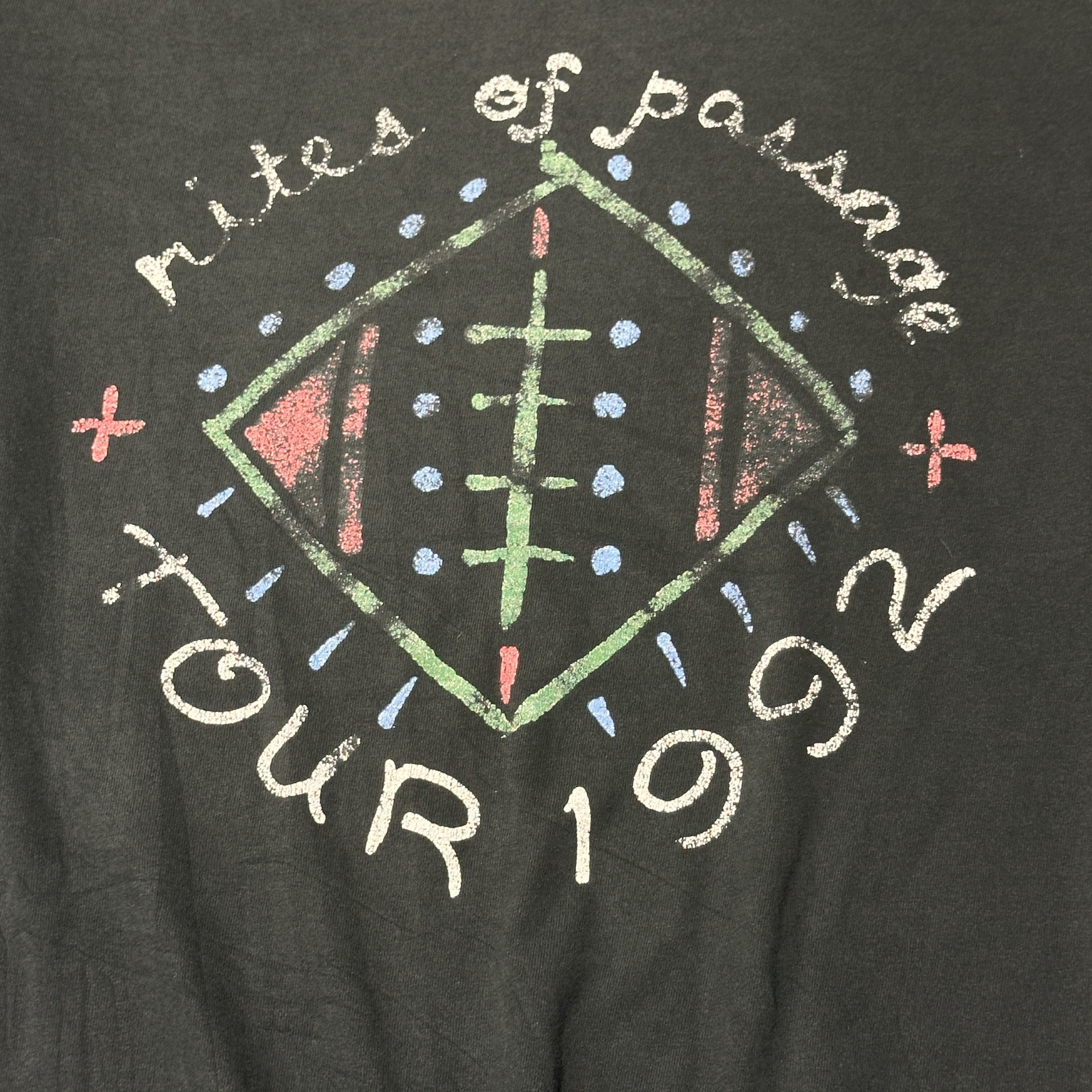 Indigo Vintage Indigo Girls 1992 Rites of Passage Tour Graphic T-Shirt Size L Size US L / EU 52-54 / 3 - 8 Thumbnail
