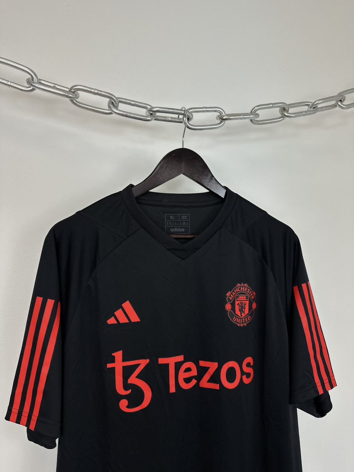 Adidas Adidas Manchester United 2023 2024 Training Soccer Jersey Size US XL / EU 56 / 4 - 4 Thumbnail