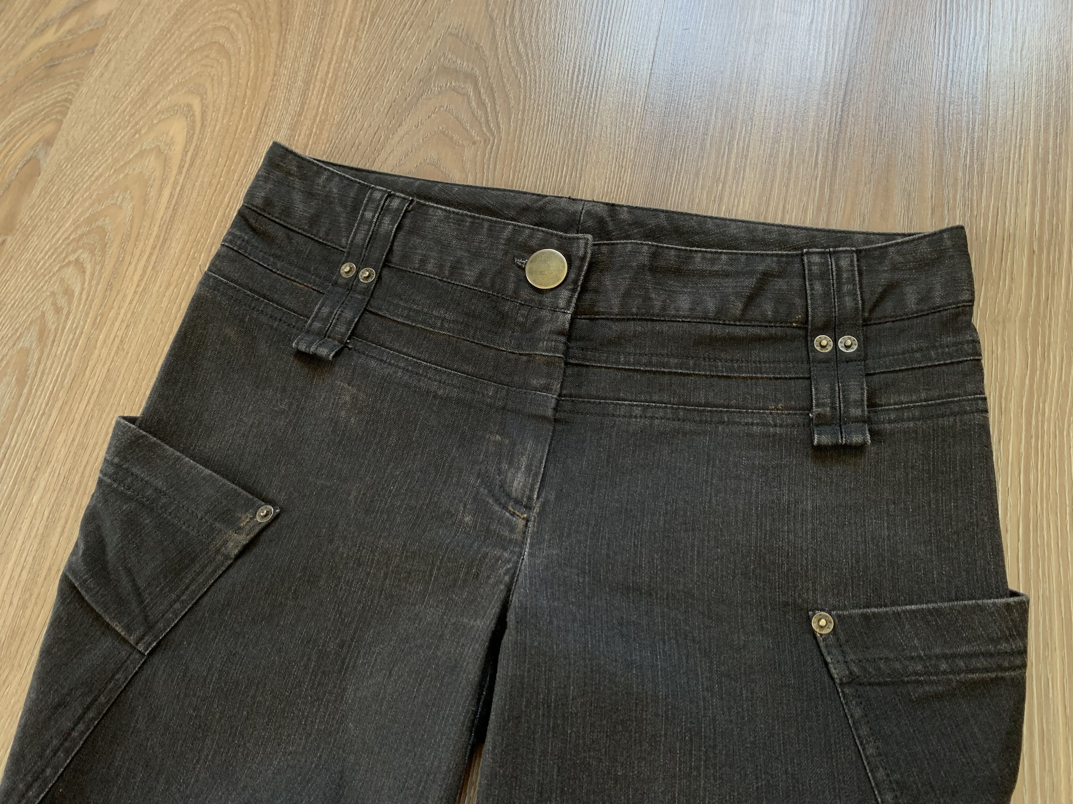 Designer × Handmade Designer Iryna Duch Women’s Handmade Zip Beads Jeans Size 30" / US 8 / IT 44 - 4 Thumbnail
