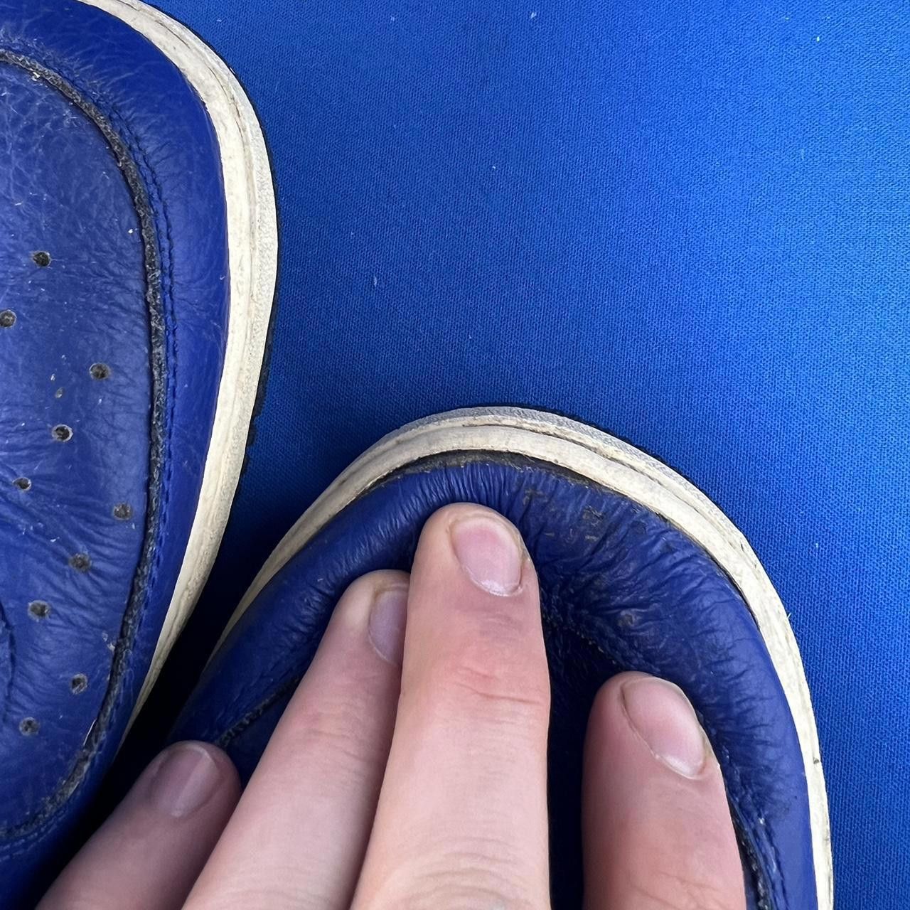 Nike Nike Air Force 1 Sneakers - Blue & Black - Classic 11.5 Size US 11.5 / EU 44-45 - 7 Thumbnail