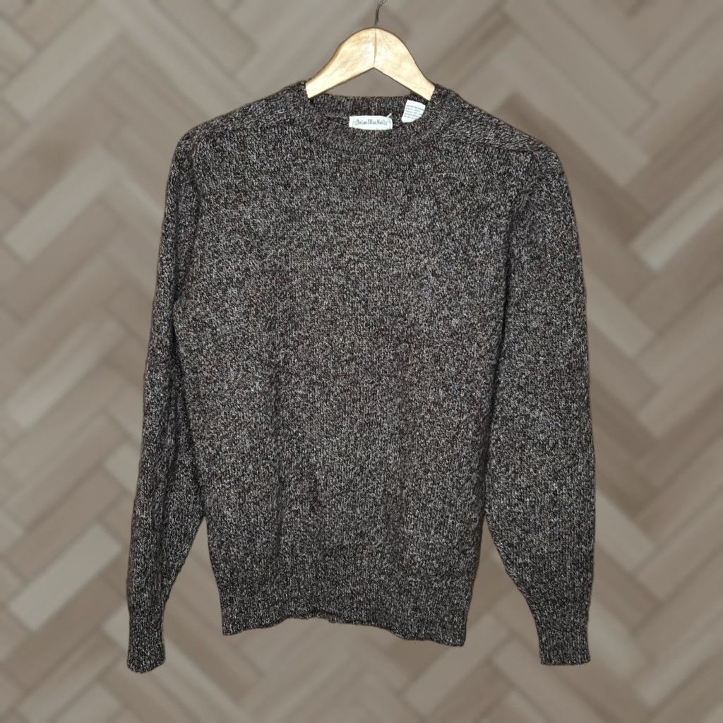 Vintage VINTAGE Brian MacNeil Sportswear New Zealand Wool Blend Sweater Men M Brown Mens Size US M / EU 48-50 / 2 - 1 Thumbnail