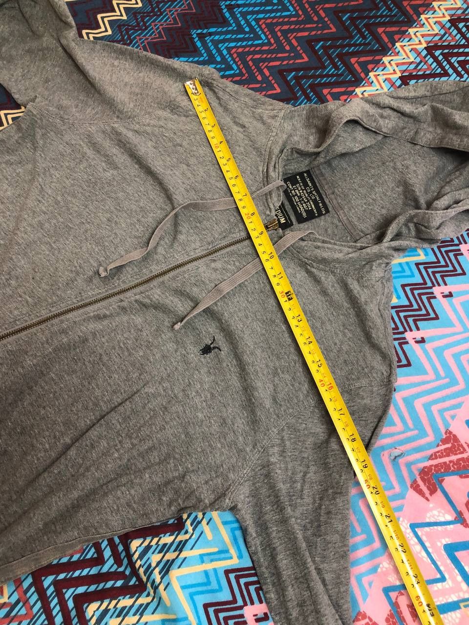 Allsaints × Vintage AllSaints AllSaints Faded Zip Raven Hoodie Y2K Hoody Size US M / EU 48-50 / 2 - 9 Thumbnail
