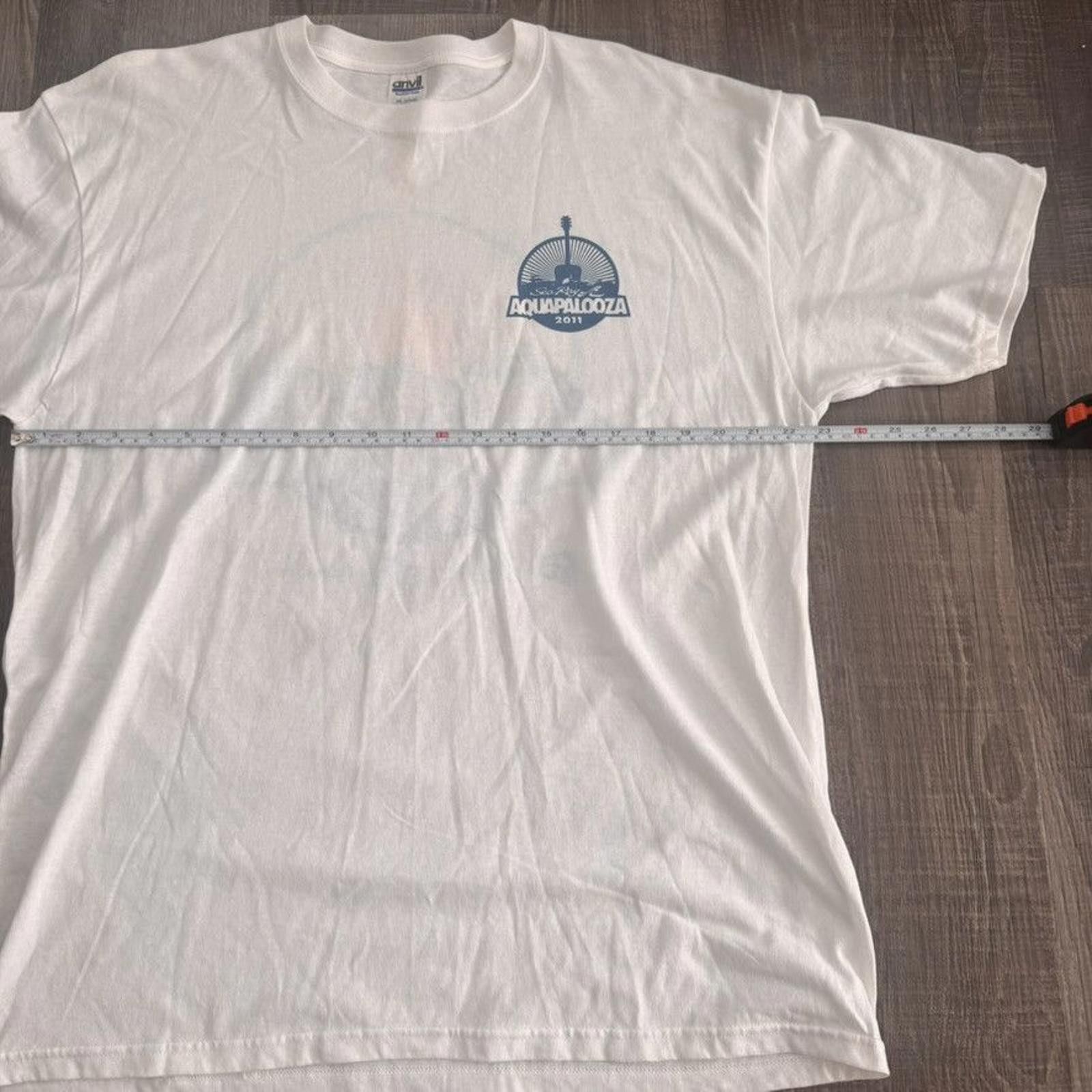 Anvil ANVIL • VNTG "Aquapalooza" Pre-Shrunk Tee (XL) Size US XL / EU 56 / 4 - 2 Thumbnail