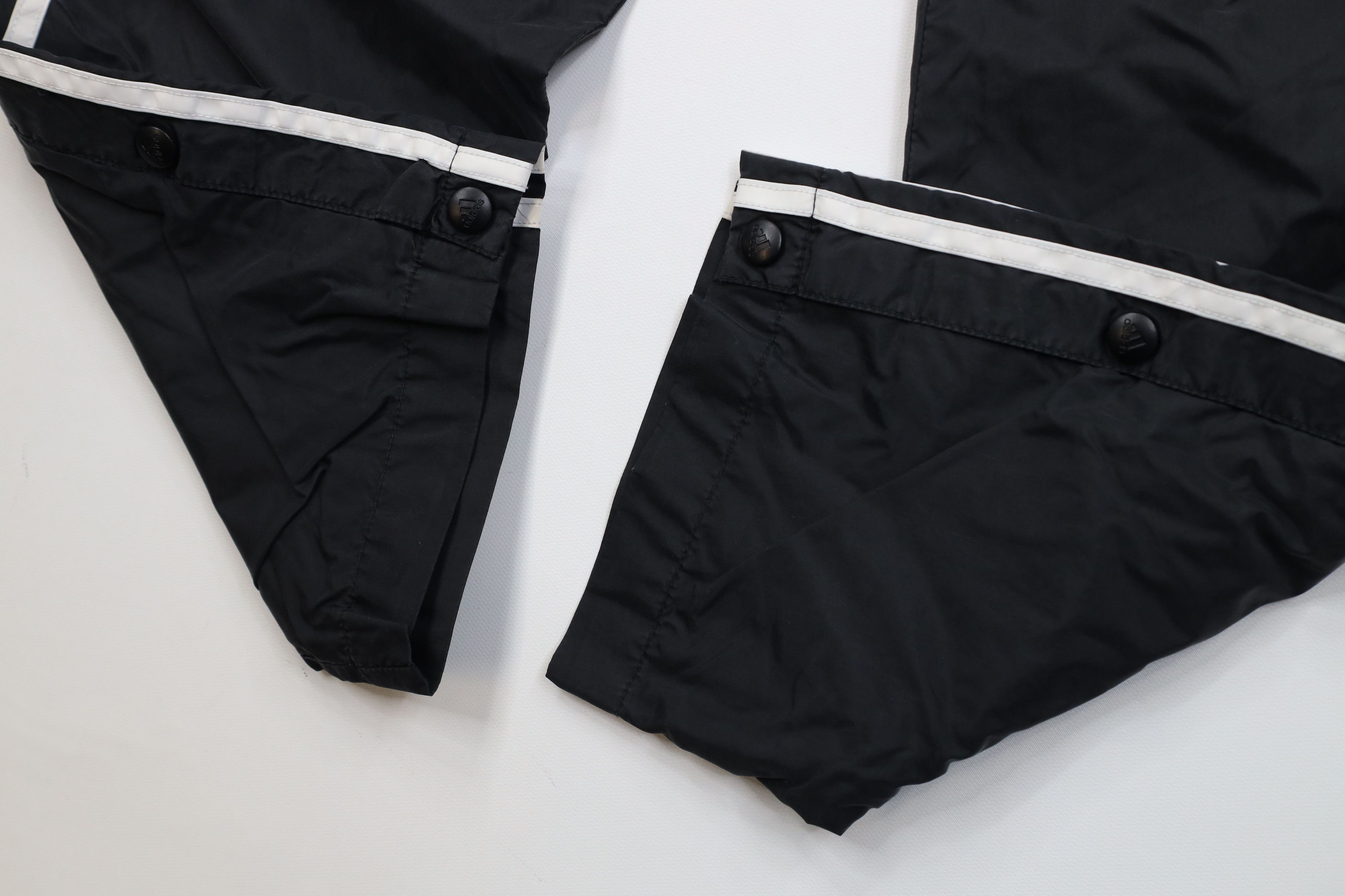Adidas Vintage 90s Adidas Lined Wide Leg Tearaway Windbreaker Pants Size US 34 / EU 50 - 7 Thumbnail