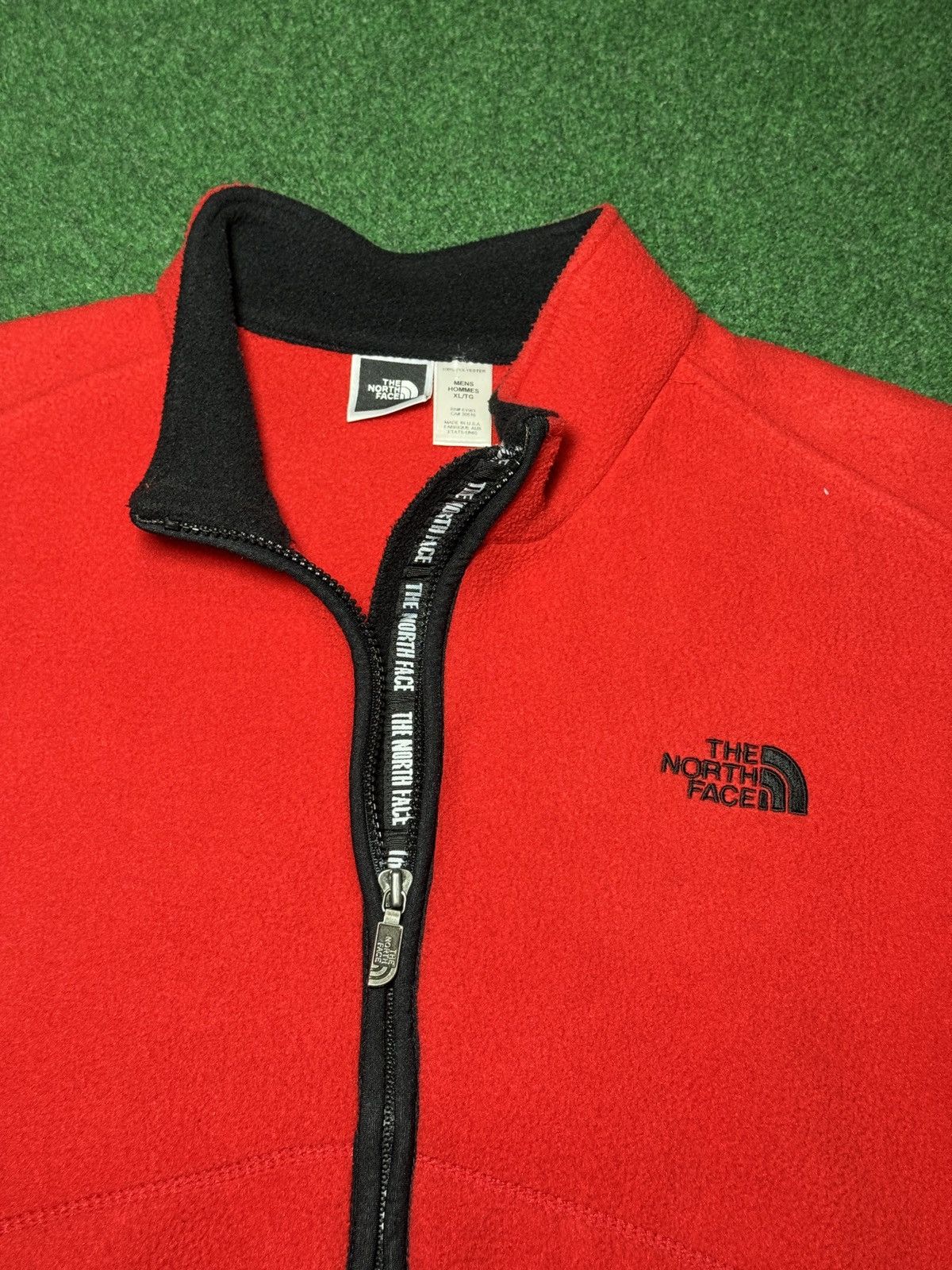 The North Face Vintage 90s The North Face Red Large Vest Fleece USA Made Size US L / EU 52-54 / 3 - 2 Thumbnail