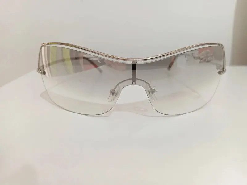 Gucci × Tom Ford × Vintage GUCCI Sunglasses Shield Rimless Wrap Ski Mask Tom Ford Era Size ONE SIZE - 2 Thumbnail