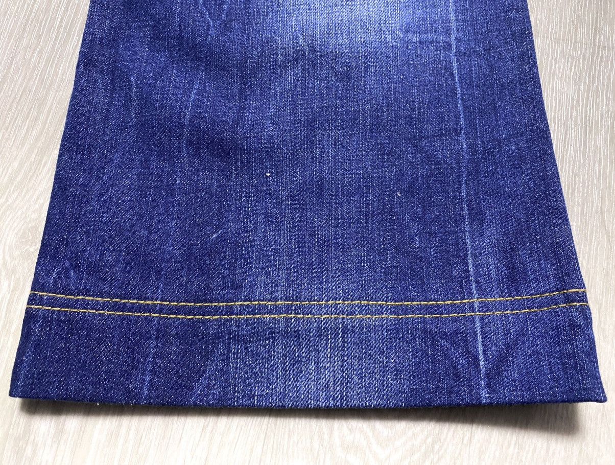 Frankie Morello Women’s Frankie Morello Flared Washed Navy Jeans Denim Logo Size 27" / US 4 / IT 40 - 24 Thumbnail