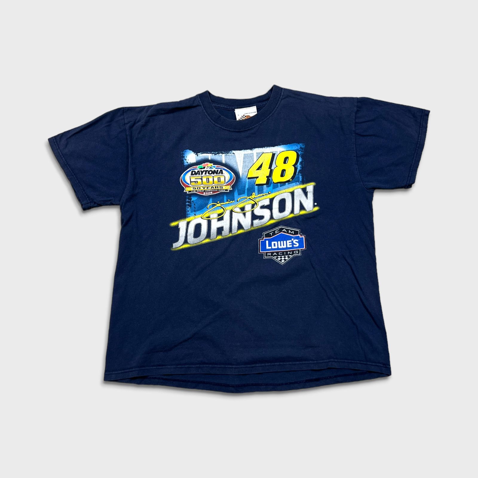 NASCAR × Vintage × Winners Circle VTG 2008 Winners Circle T Shirt Jimmie Johnson NASCAR Tee Size US M / EU 48-50 / 2 - 5 Thumbnail