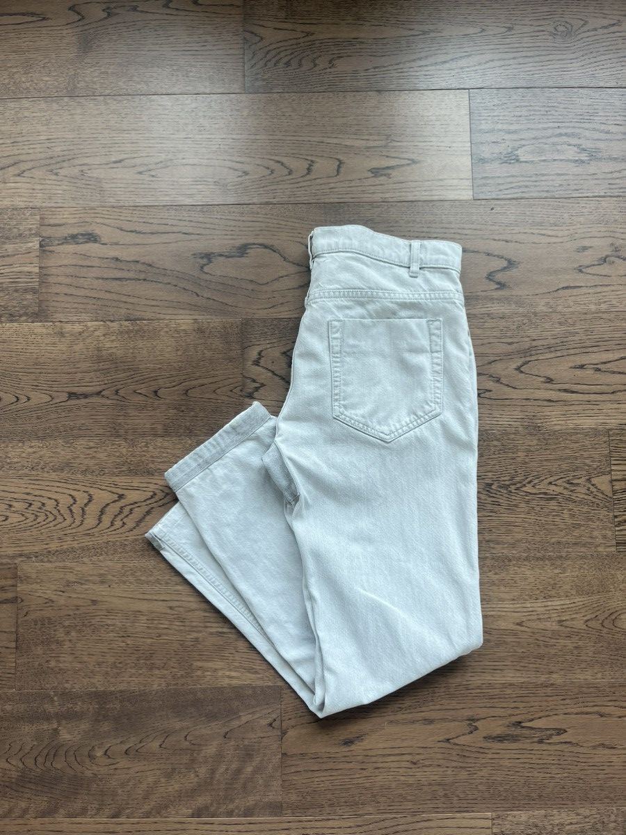 Maison Margiela Early Martin Margiela Line 10 Off White Denim Patched Jeans Size US 32 / EU 48 - 21 Thumbnail