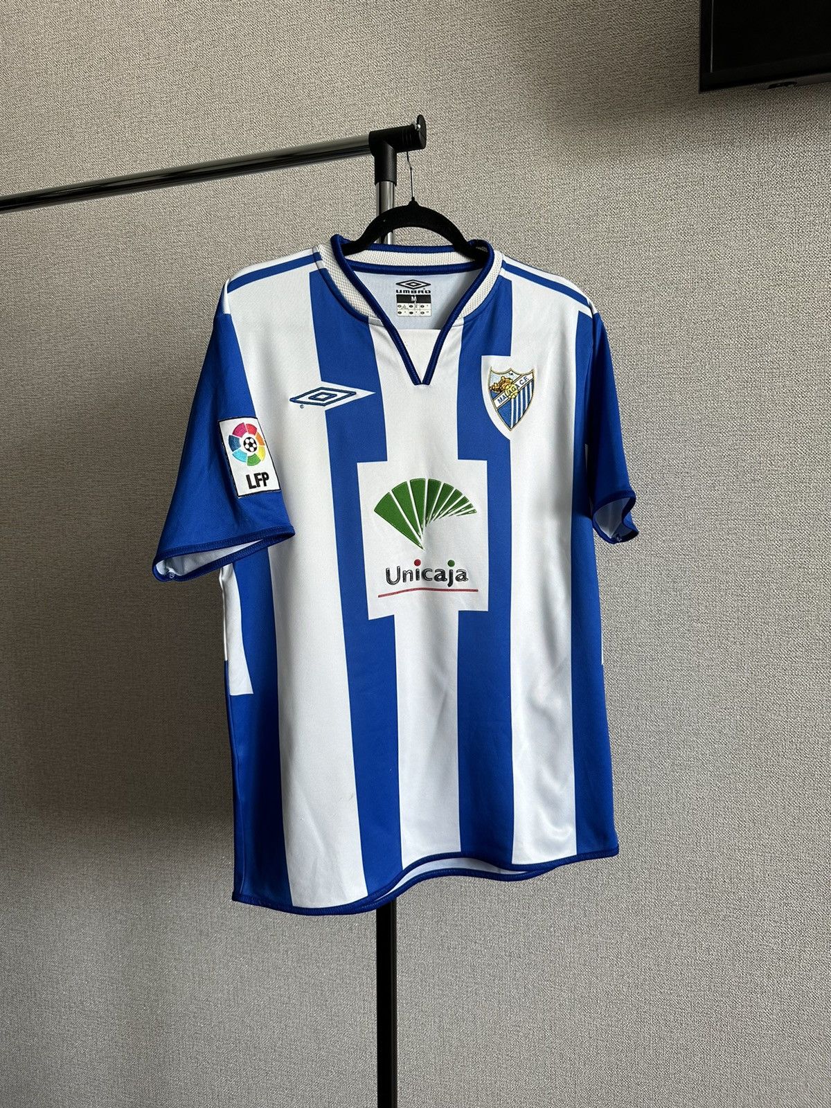 Umbro 2005/06 Umbro Malaga Vintage Soccer Jersey Size US M / EU 48-50 / 2 - 1 Thumbnail