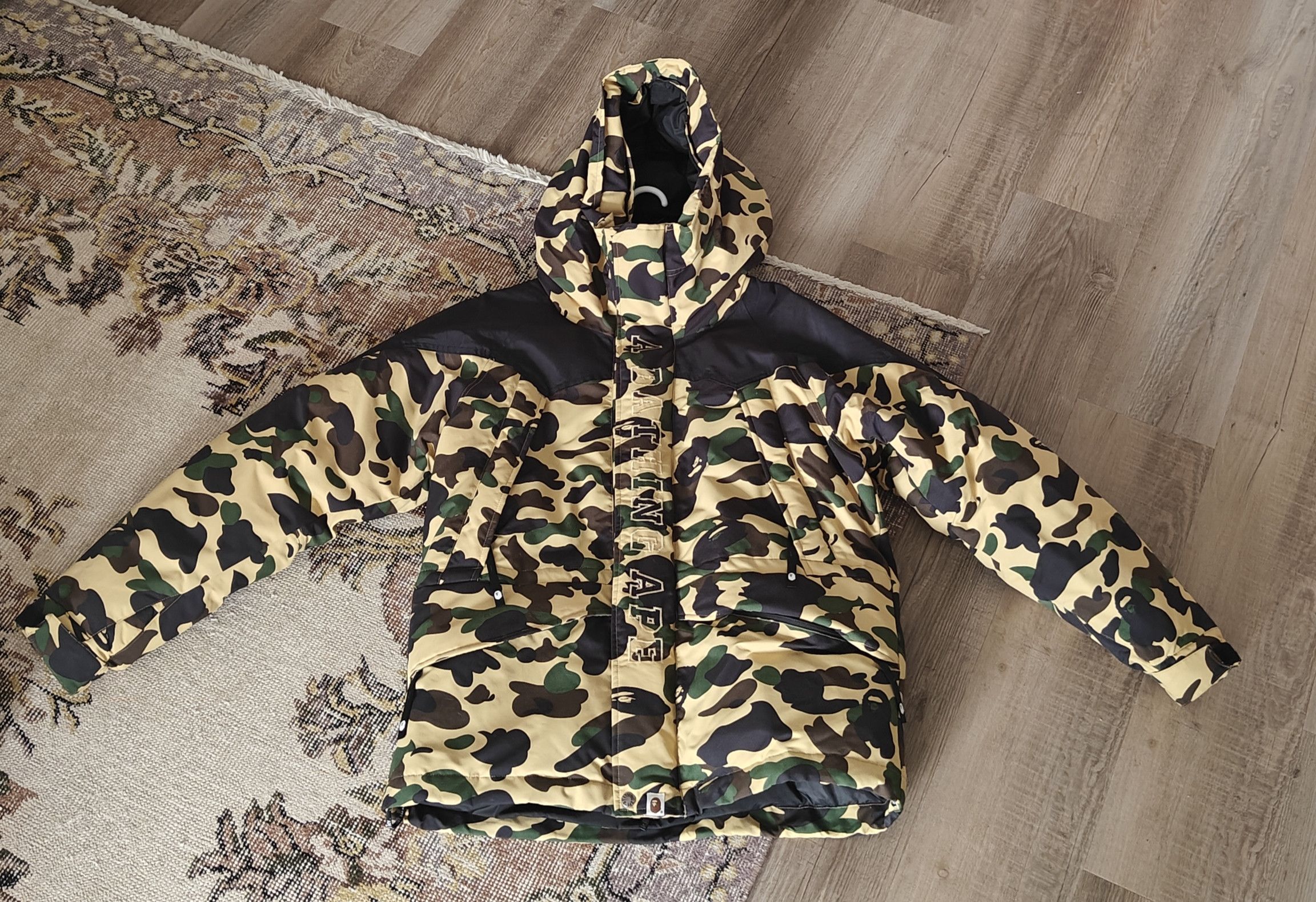 Bape 1st Camo Snowboard Down Jacket