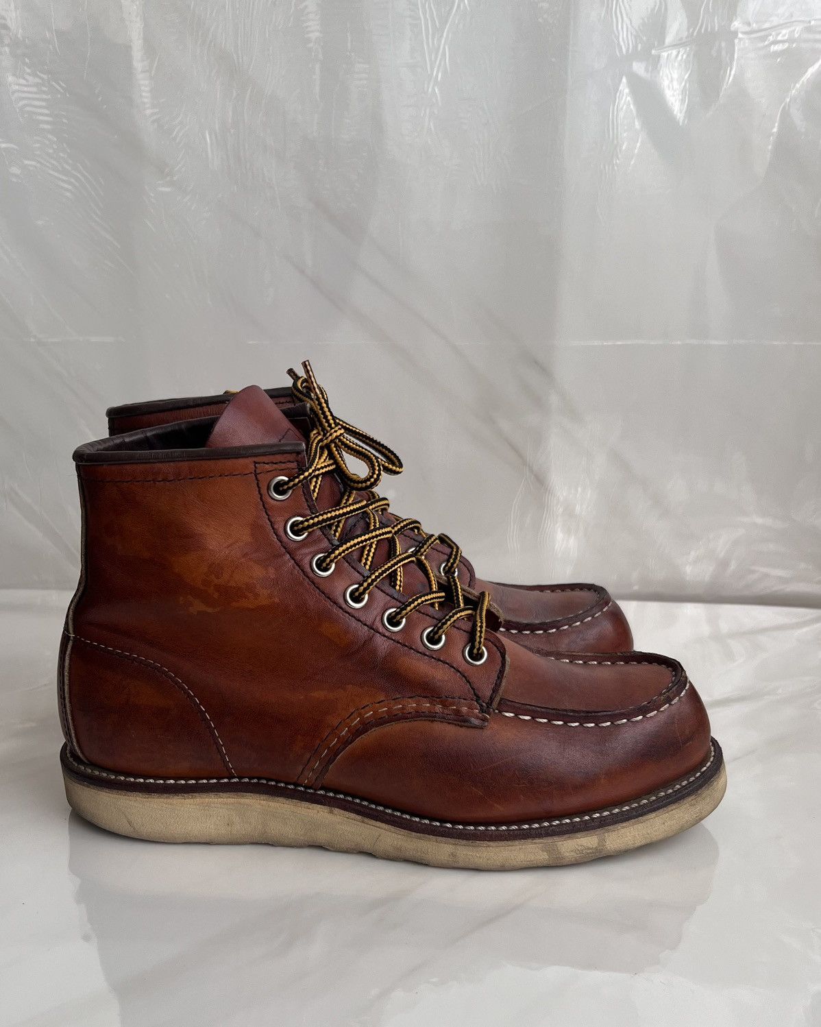 Red Wing Red wing #875 classic moc toe brown leather boot size 7 D Size US 7 / EU 40 - 4 Thumbnail