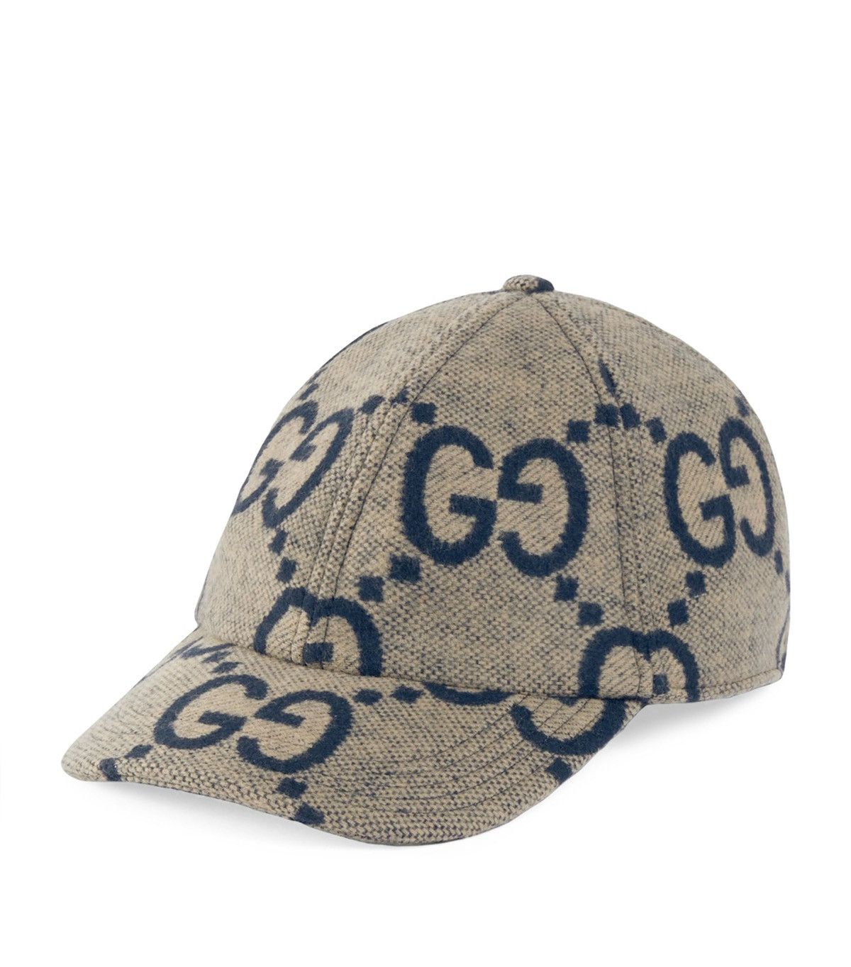 Gucci GG Wool Jumbo Baseball Hat Size ONE SIZE - 1 Thumbnail