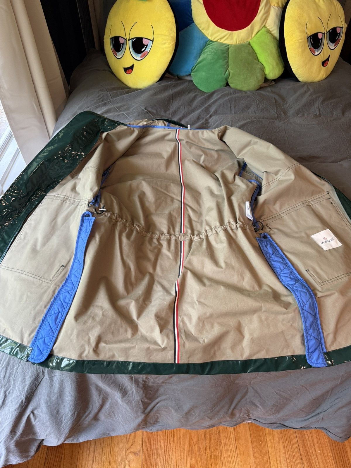 Moncler Moncler Forrer Giubbotto Raincoat Green Limited Edition Size US L / EU 52-54 / 3 - 7 Thumbnail