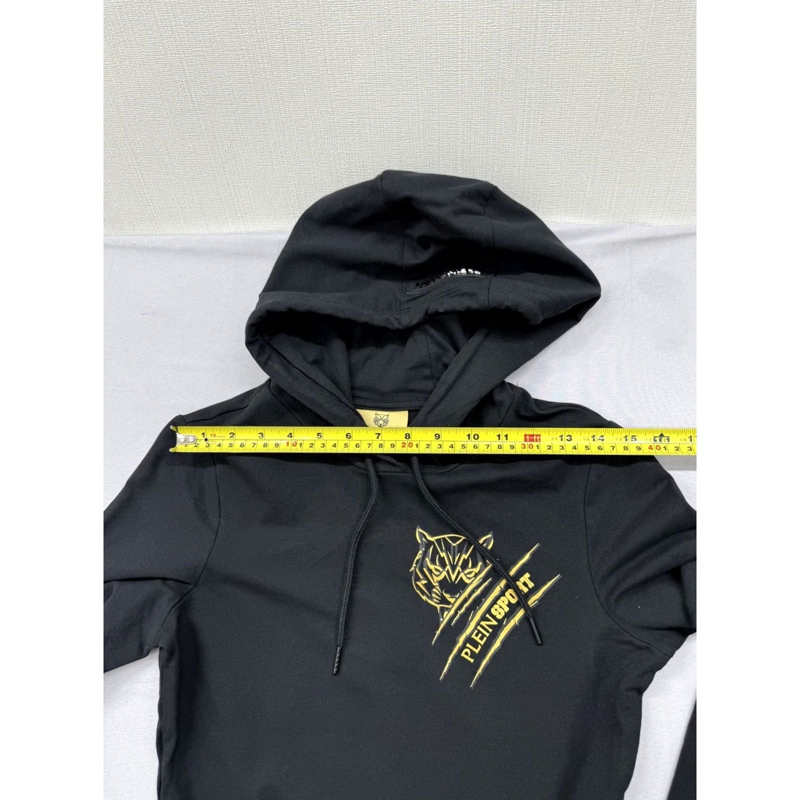 Vintage Plein Sport Black Hoodie Men Size S Logo Print Cotton Size US S / EU 44-46 / 1 - 5 Thumbnail