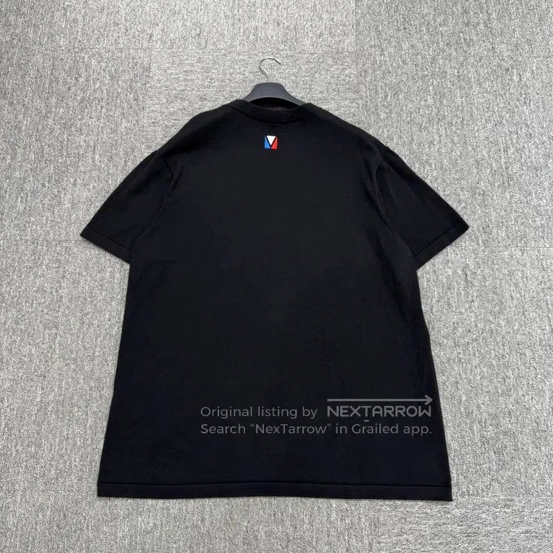Louis Vuitton Louis Vuitton Black Crystal Letter Short Sleeve Tee. Size US XXL / EU 58 / 5 - 2 Thumbnail