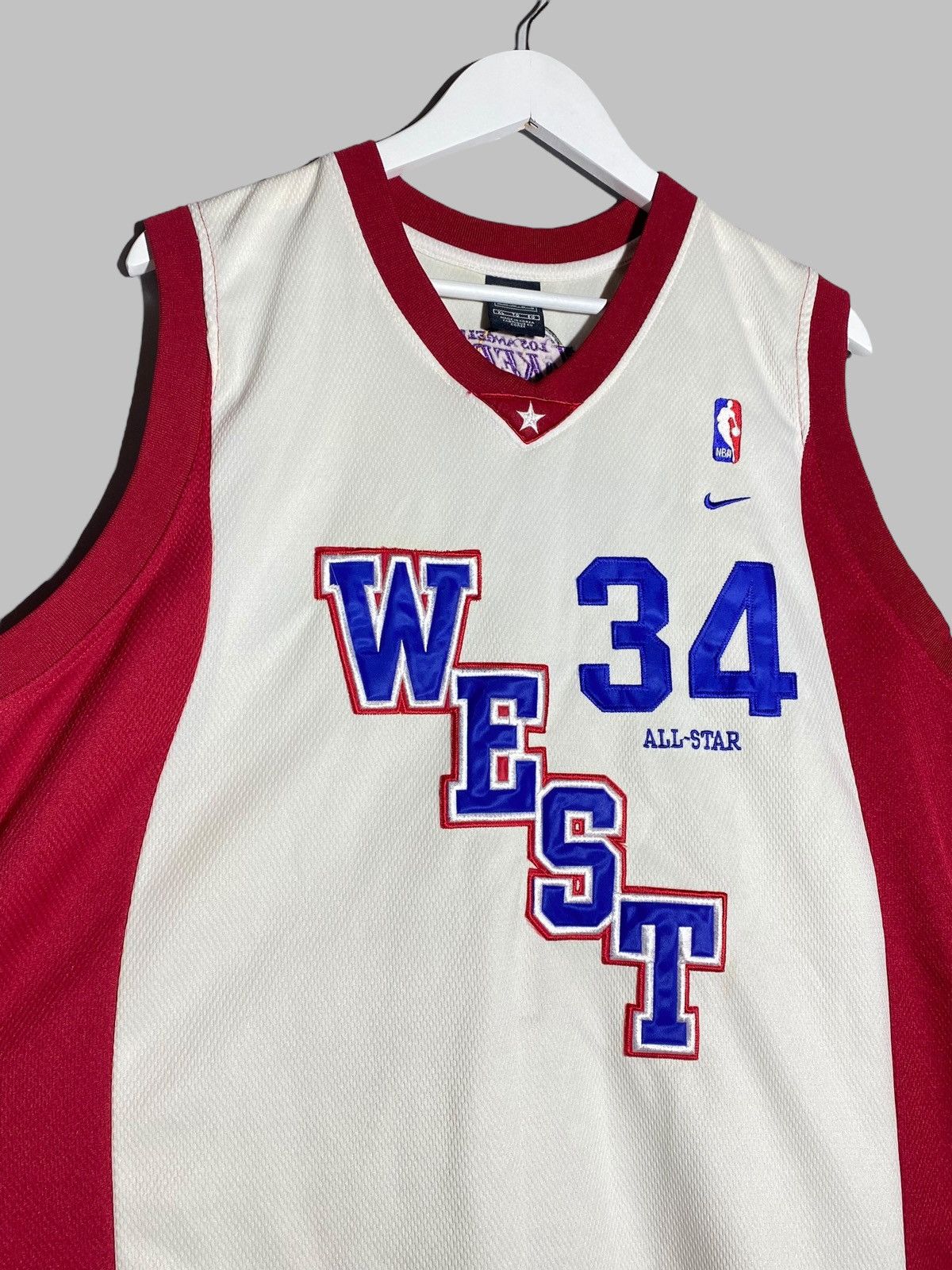 Nike × USA Olympics × Vintage #34 O’neal Vintage Nike NBA All Star Game L.A Lakers Size US XL / EU 56 / 4 - 8 Thumbnail