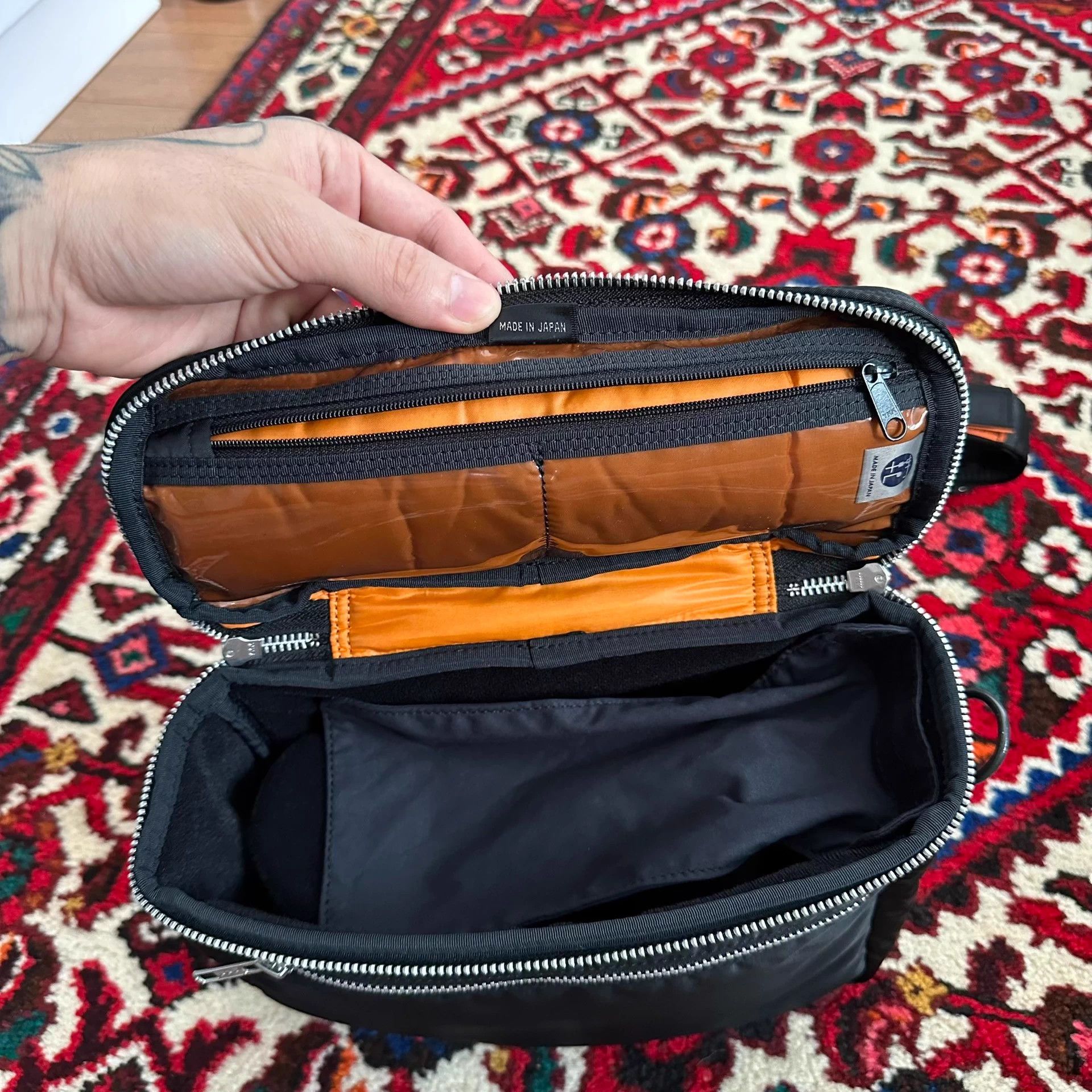 Porter PORTER TANKER Nylon Camera Bag 9.8 New Vintage Ring Buckle Size ONE SIZE - 7 Thumbnail