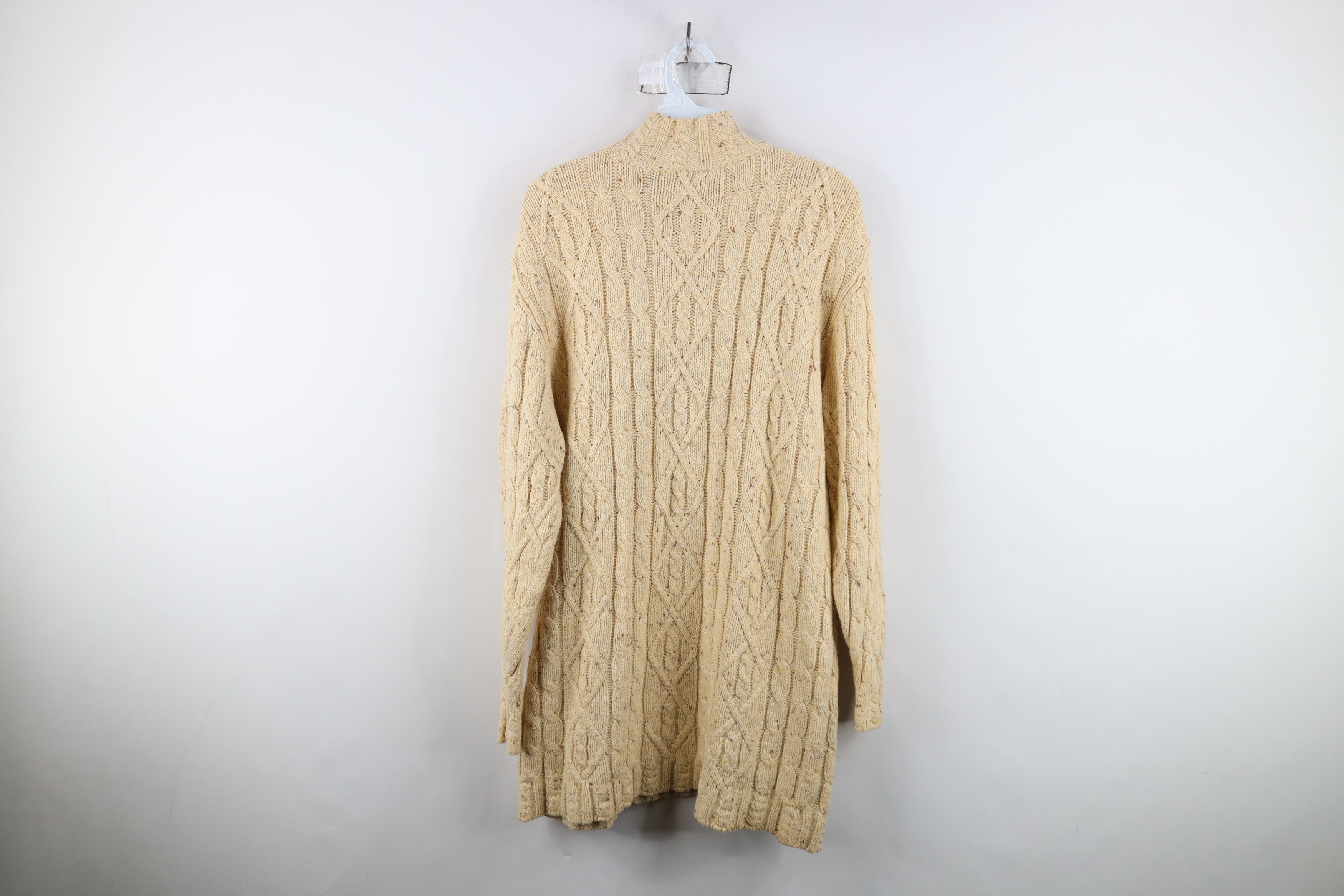 Vintage Vintage 90s Streetwear Chunky Fisherman Cable Knit Sweater Size L / US 10 / IT 46 - 10 Thumbnail