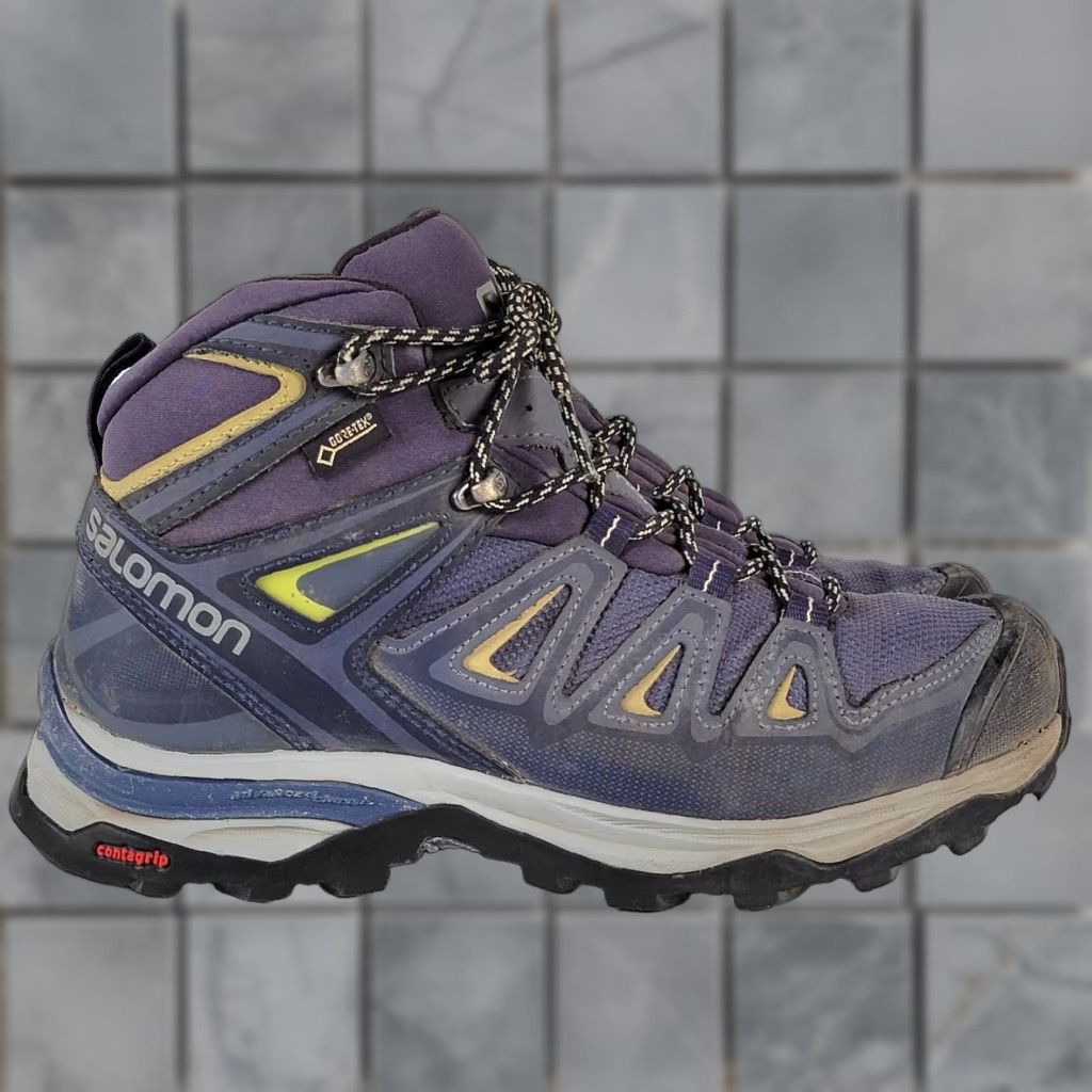 Salomon Ankle Boots X Ultra II Mid Gore-Tex Waterproof Hiking Women's 6 Multicolor Outdoor Boots Womens