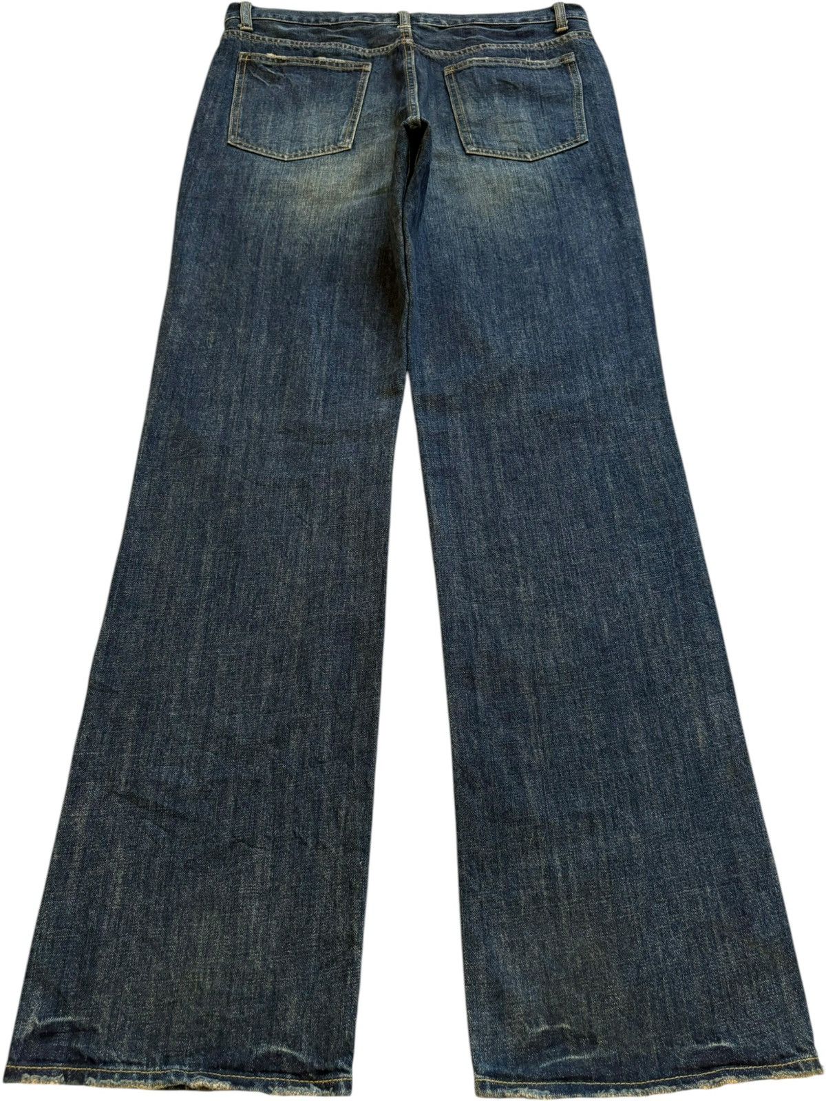Japanese Brand Vintage Japanese Brand Mud Wash Distressed Baggy Jeans Size US 34 / EU 50 - 2 Thumbnail