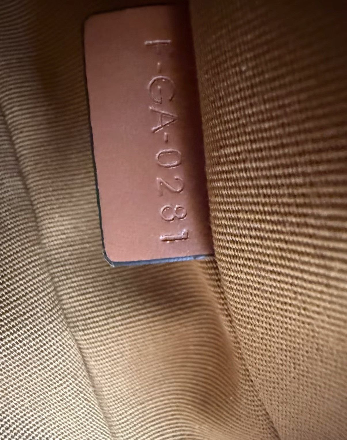 Celine Celine Ava Pea Underarm Bag, Medium Size Tan Monogram J36 Size ONE SIZE - 9 Thumbnail
