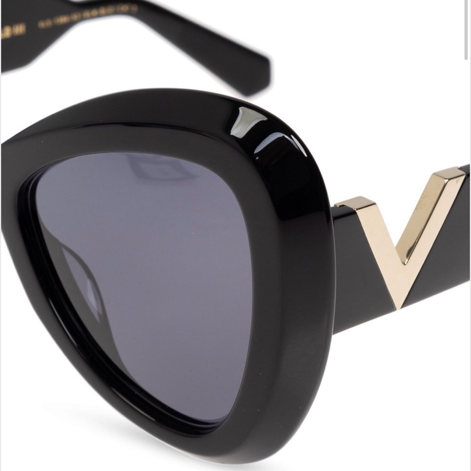 Valentino New! Valentino V GOLD III VLS 138A Sunglasses, Authentic Size ONE SIZE - 3 Thumbnail