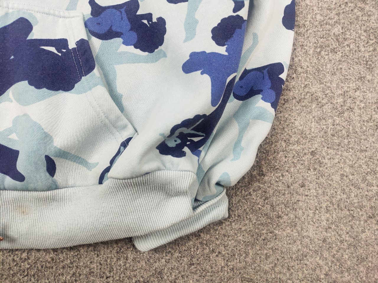 Named Collective Unrealistic Ideals Camo Monogram Zip Hoodie
