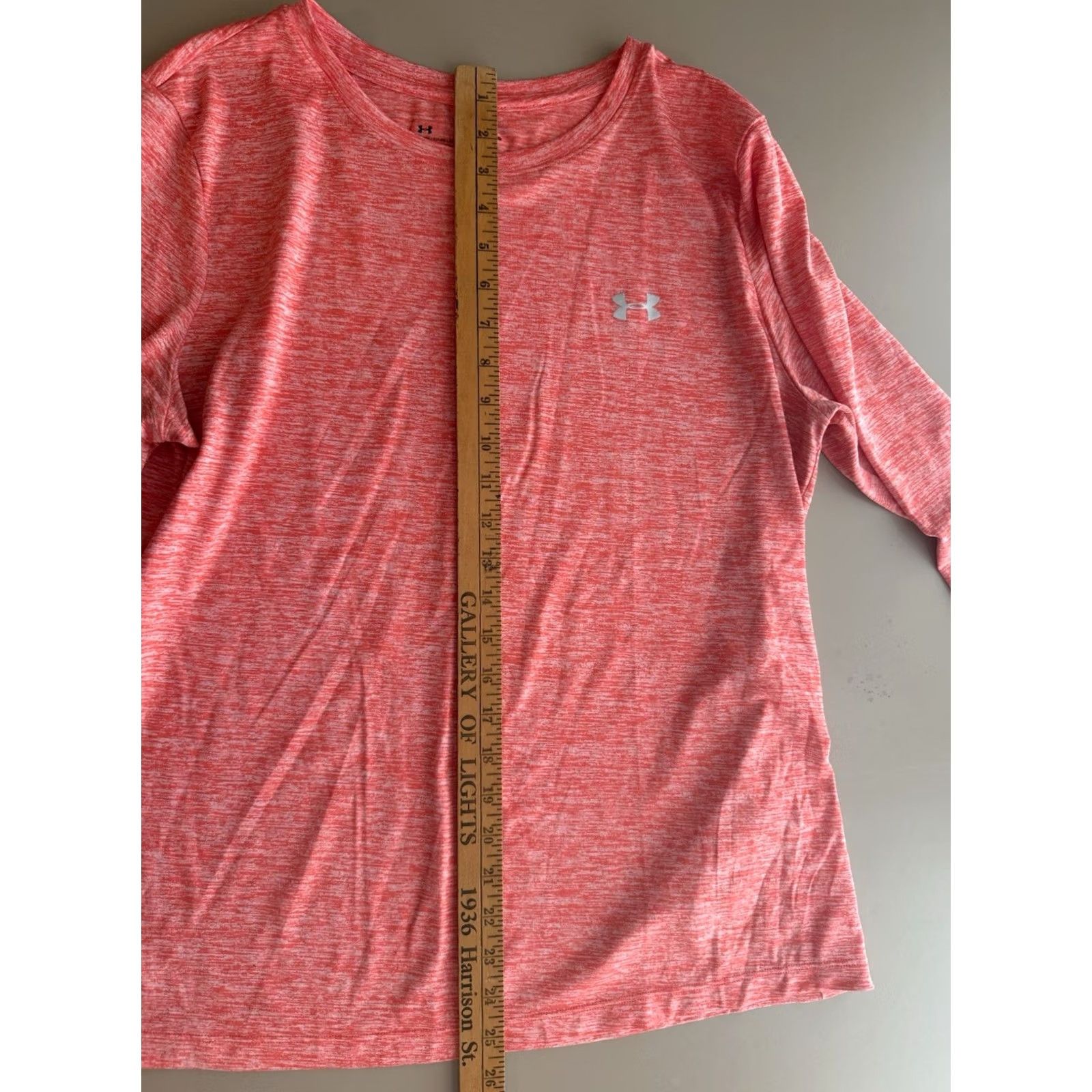 Under Armour Under Armour Women's HeatGear Long Sleeve Lightweight Pink Shirt XL Size XL / US 12-14 / IT 48-50 - 5 Thumbnail