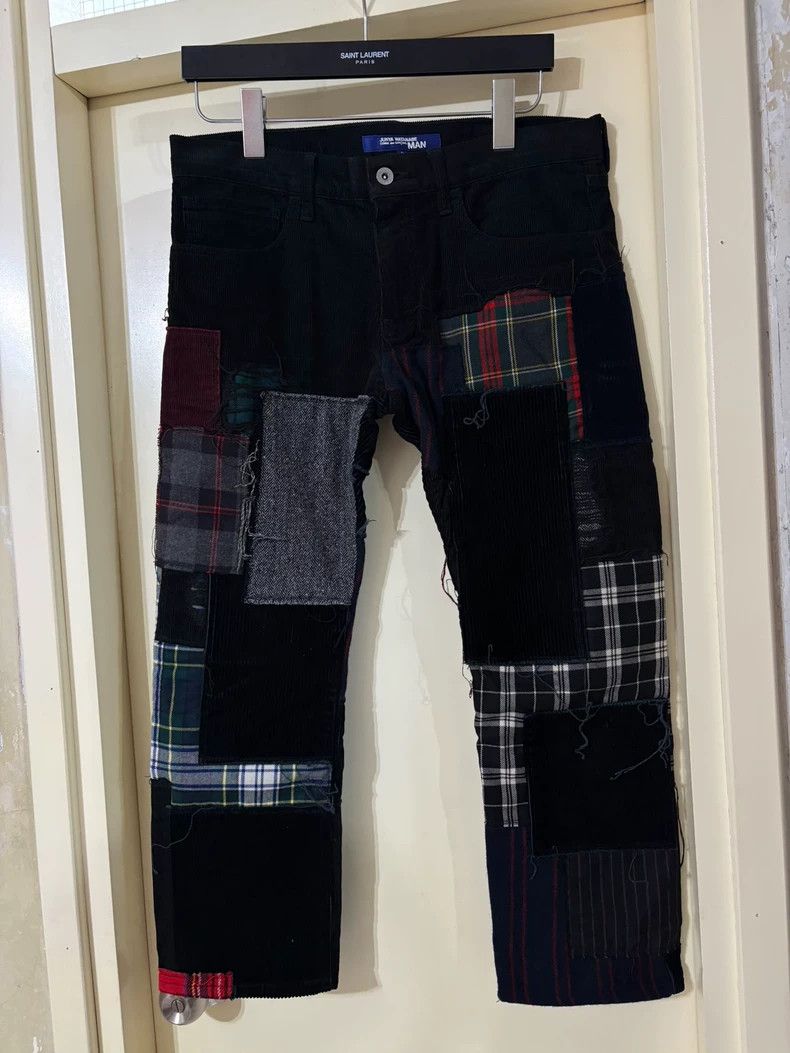 Junya Watanabe JUNYA WATANABE 14AW Corduroy Patchwork Pants - dmc Size US 27 - 1 Thumbnail