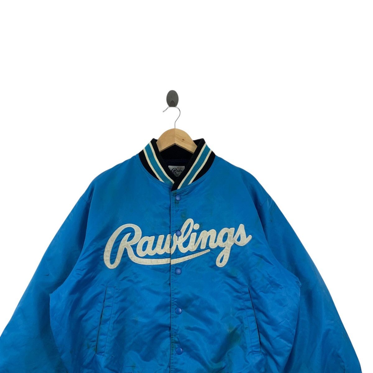 Asics Vintage ASICS x RAWLINGS ST. LOUIS Baseball Varsity Bomber Size US L / EU 52-54 / 3 - 2 Thumbnail