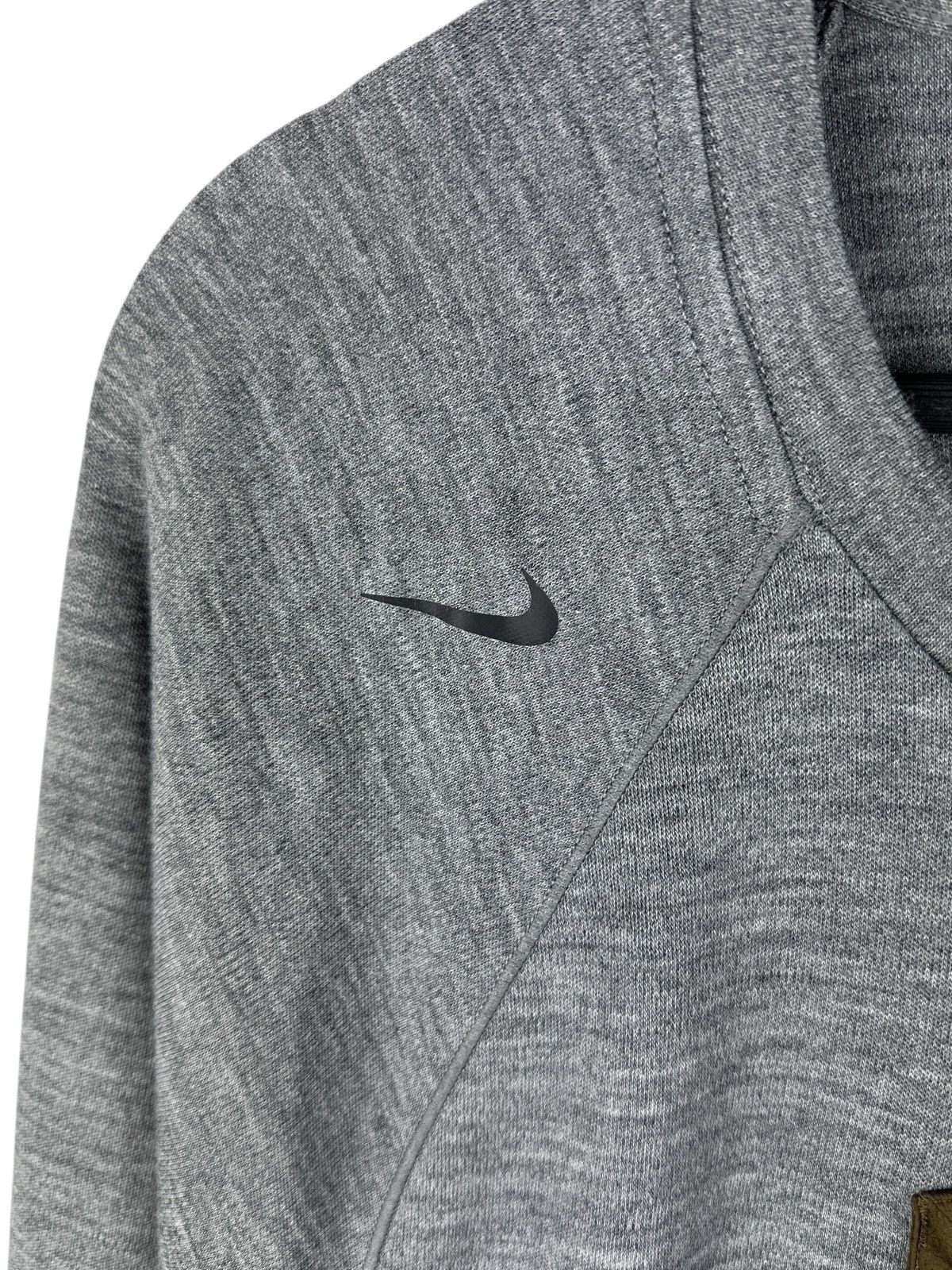 Nike Nikelaab AAE 1.0 Men’s Crew Sweatshirt Dark Grey Heather Size US L / EU 52-54 / 3 - 5 Thumbnail