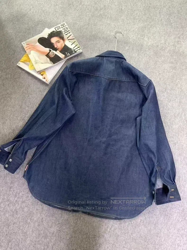 Acne Studios Acne Studios Blue tannin silhouette denim shirt Size US M / EU 48-50 / 2 - 6 Thumbnail