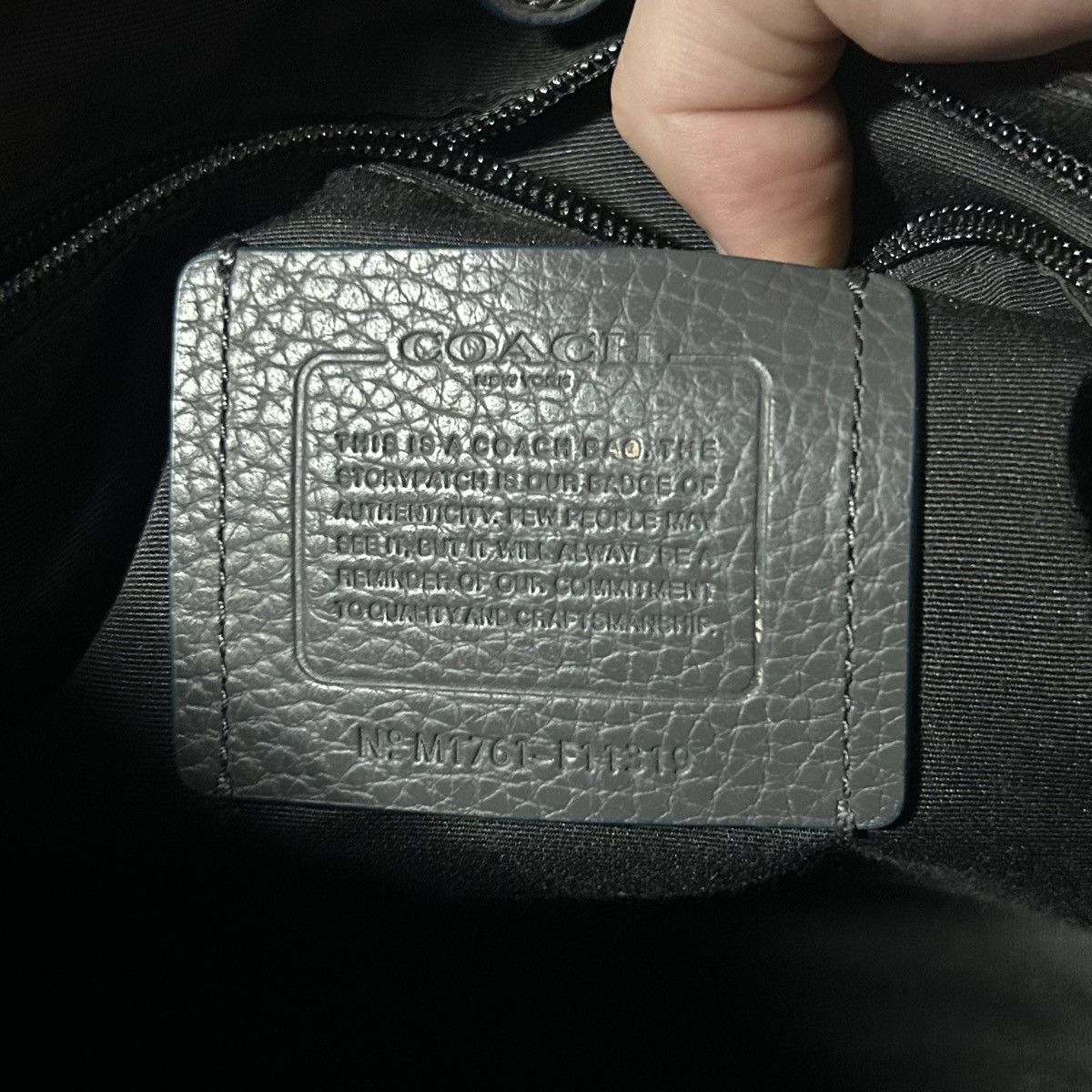 Coach COACH Hamilton Brefcase Business Laptop Leather Bag Size ONE SIZE - 10 Thumbnail