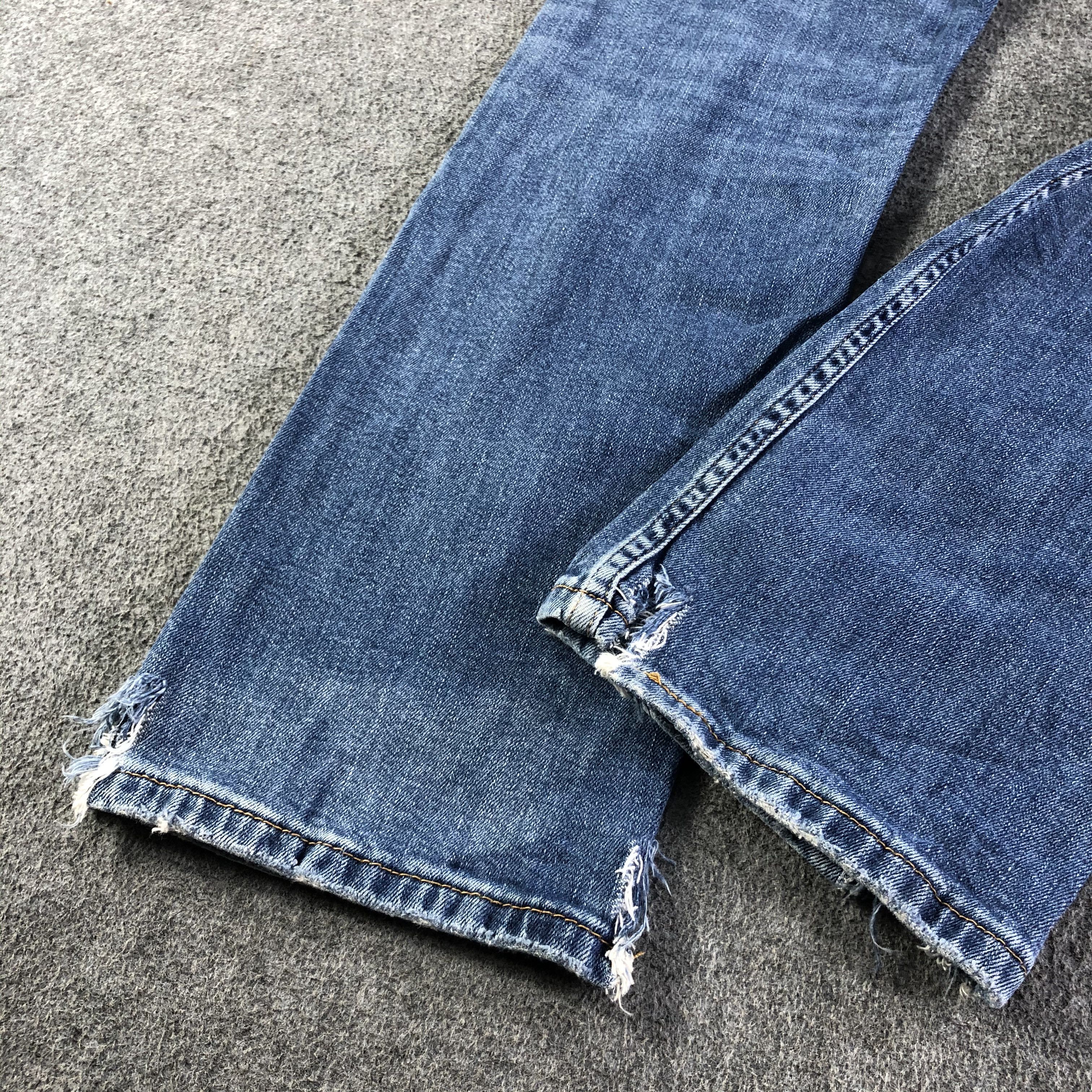 Levi's Vintage Blue Wash Levis 513 Jeans-J4520 Size US 33 - 6 Thumbnail