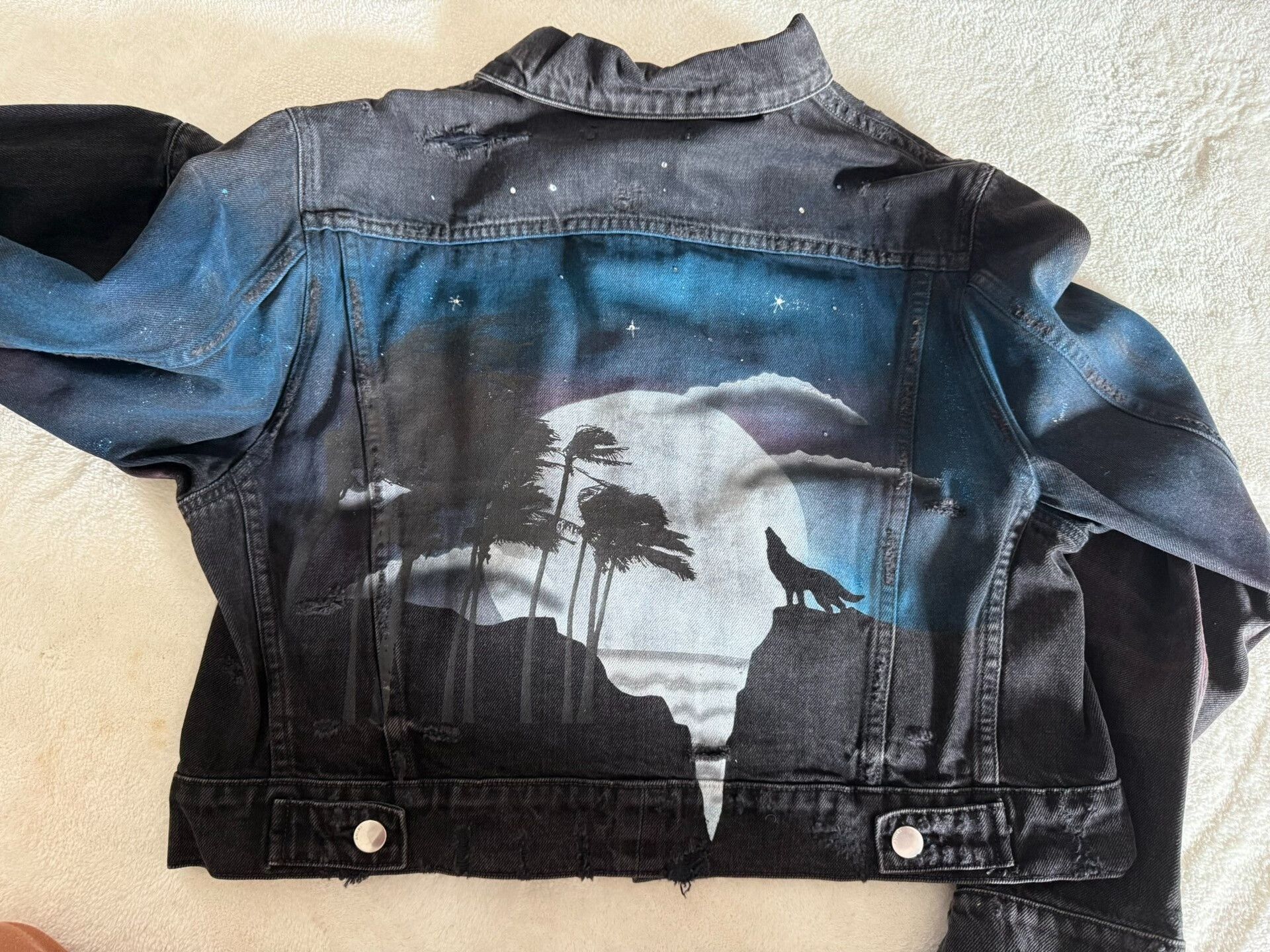 Amiri Amiri Denim Jacket with Unique Design Size US S / EU 44-46 / 1 - 2 Thumbnail