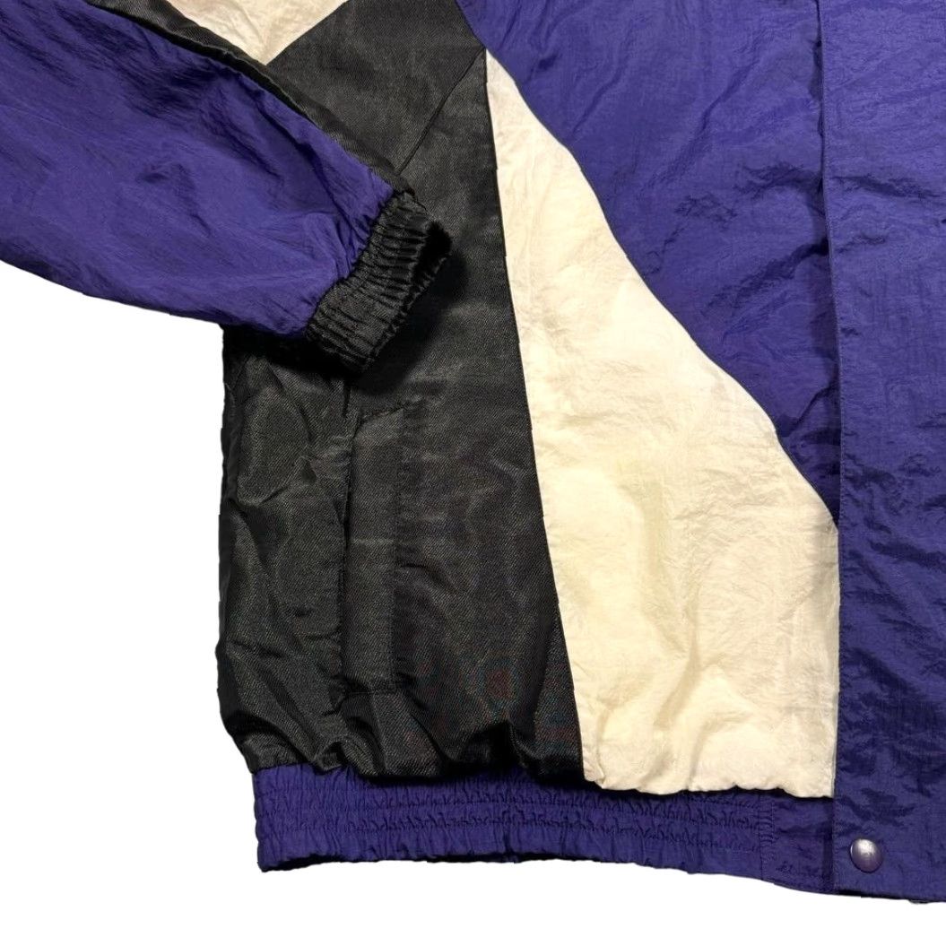 Reebok VINTAGE Reebok Windbreaker Jacket Men XL Purple 90s Phoenix Suns Full Zip Lined Track Nike? Size US XL / EU 56 / 4 - 3 Thumbnail