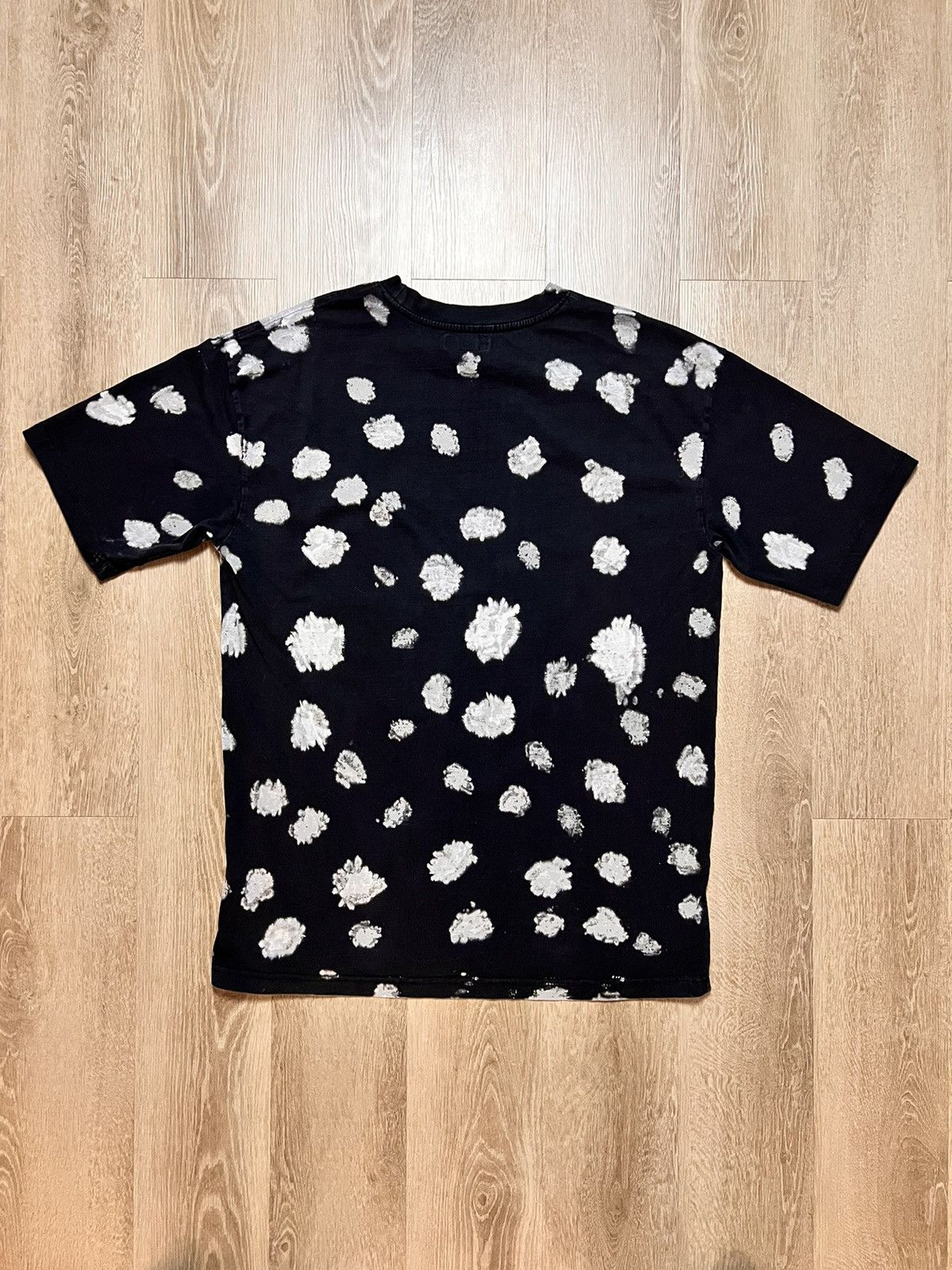 Market Market Skelly Digital Dunk T-Shirt 'Black Bleach Dye' Size US XL / EU 56 / 4 - 2 Thumbnail