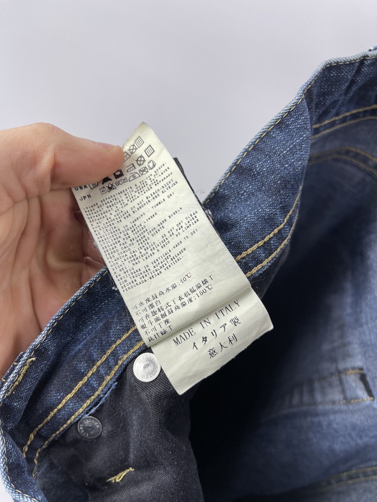 Stone Island Stone Island Denim Jeans Size 36 Vintage Made in Italy Size US 36 / EU 52 - 9 Thumbnail